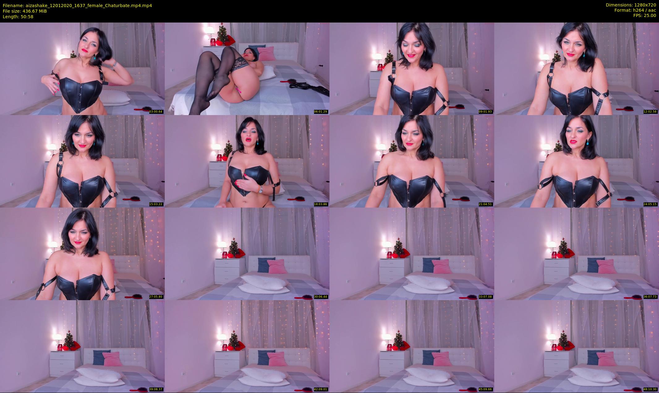 aizashake — 51 minute Chaturbate female cam show recording, 720p, Jan 12, 2020