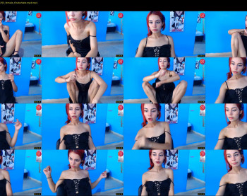 candyred88 — 12 minute Chaturbate female cam show recording, 720p, Jan 13, 2020