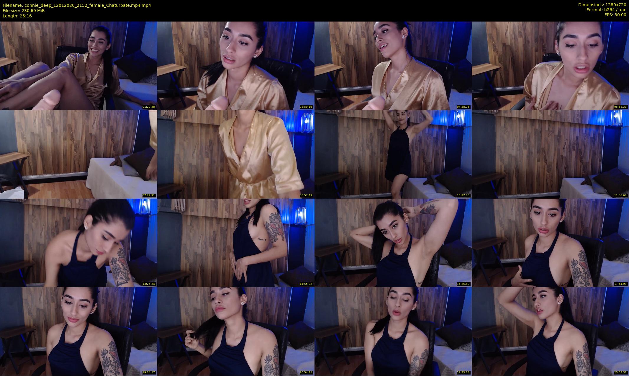 connie_deep — 26 minute Chaturbate female cam show recording, 720p, Jan 12, 2020