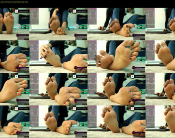 deliciousfeetx — 26 minute Chaturbate female cam show recording, 720p, Jan 12, 2020
