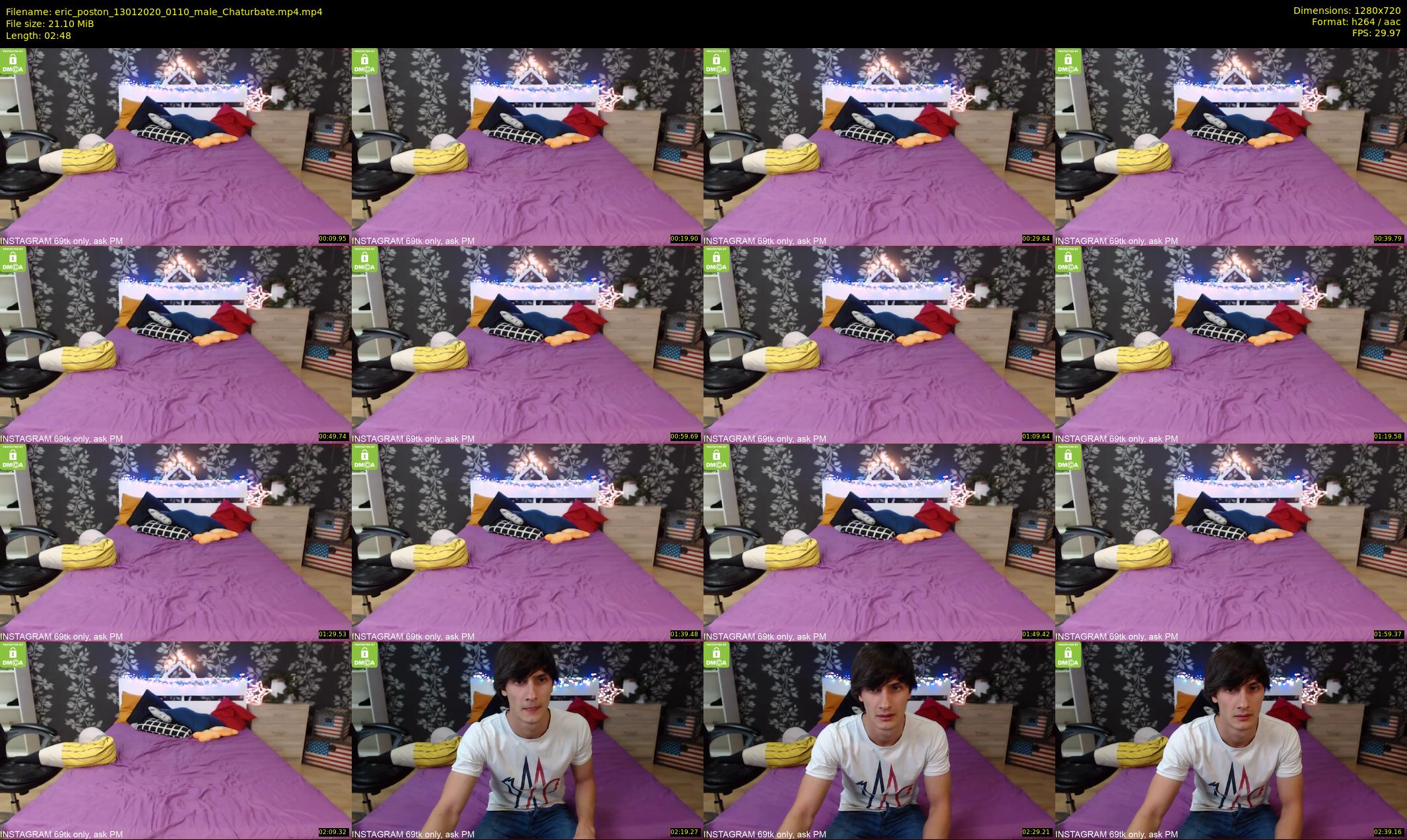 eric_poston — 3 minute Chaturbate male cam show recording, 720p, Jan 13, 2020
