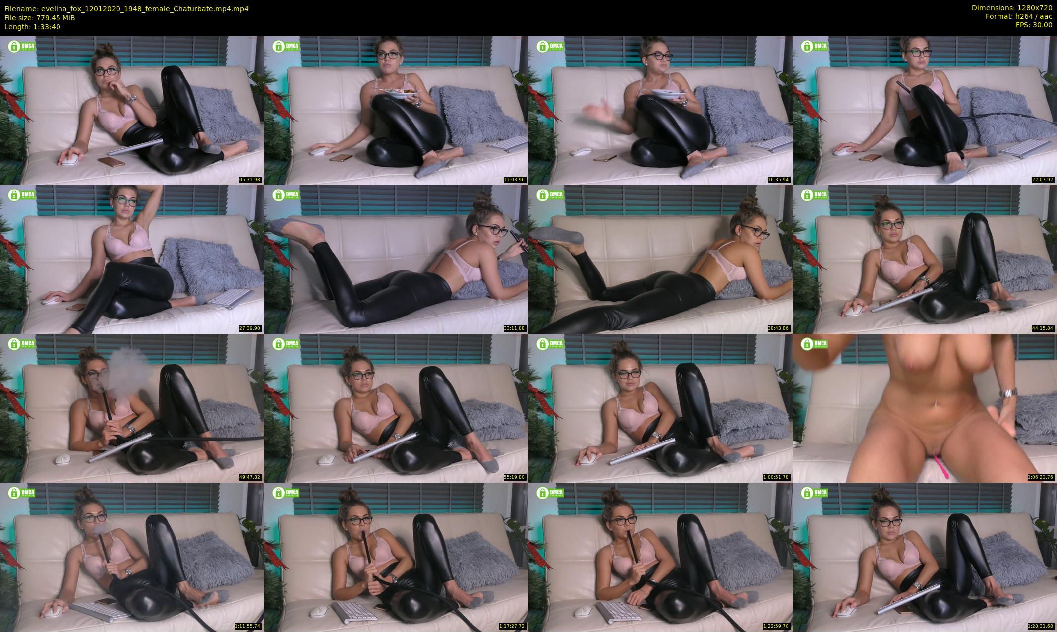evelina_fox — 94 minute Chaturbate female cam show recording, 720p, Jan 12, 2020