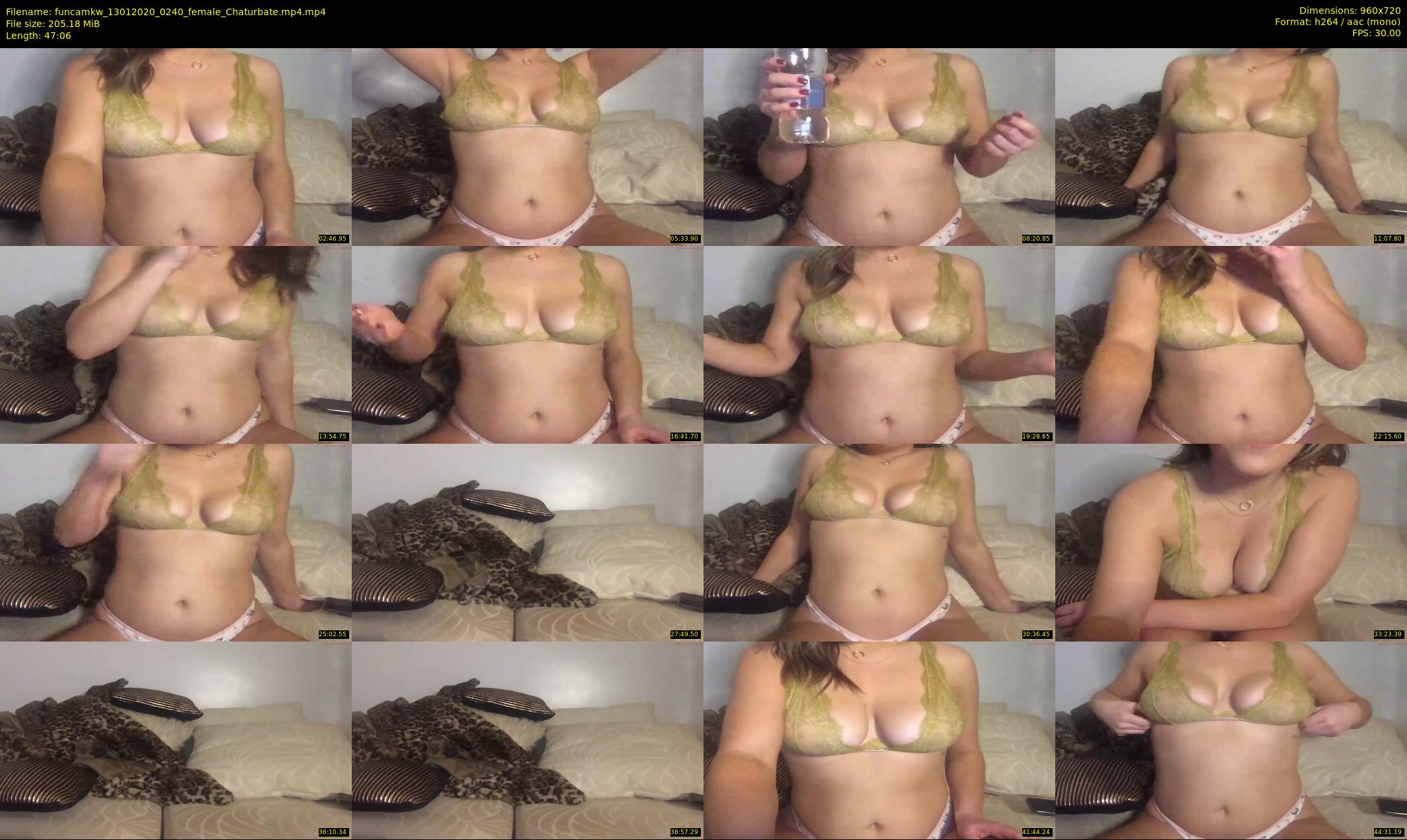 funcamkw — 48 minute Chaturbate female cam show recording, 720p, Jan 13, 2020