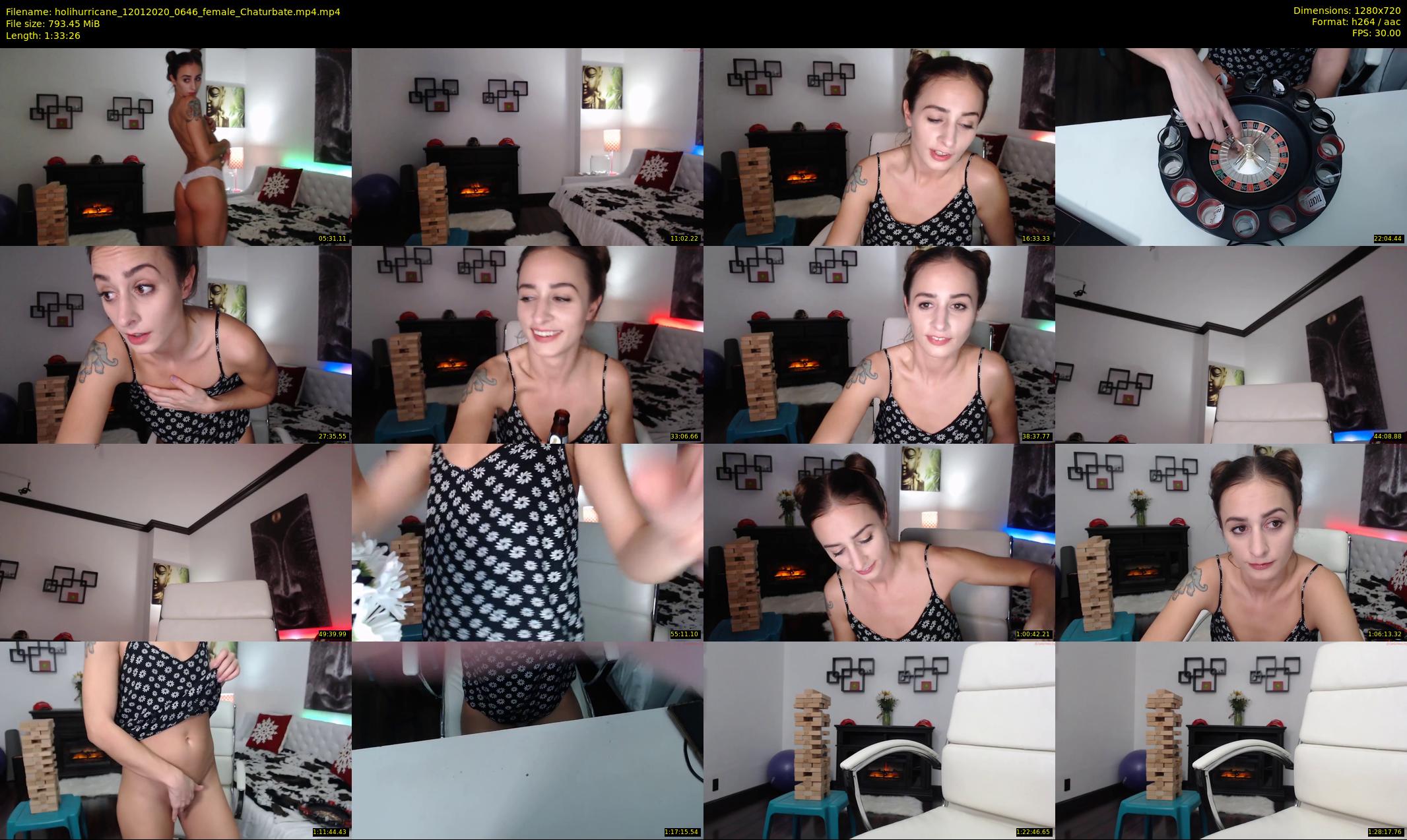 holihurricane — 94 minute Chaturbate female cam show recording, 720p, Jan 12, 2020