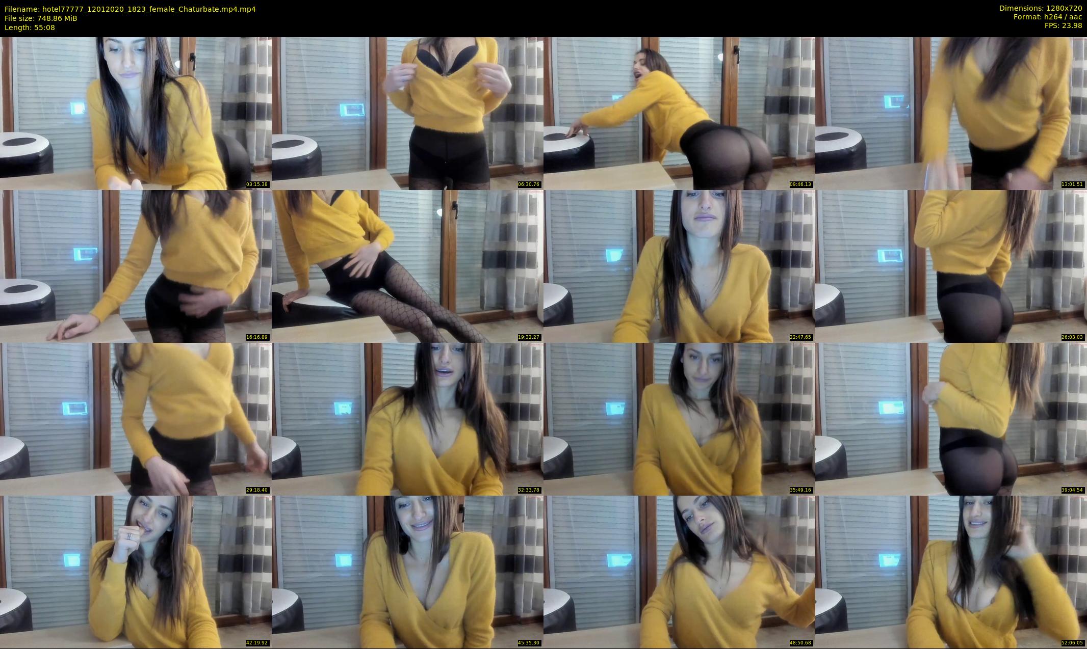 hotel77777 — 56 minute Chaturbate female cam show recording, 720p, Jan 12, 2020