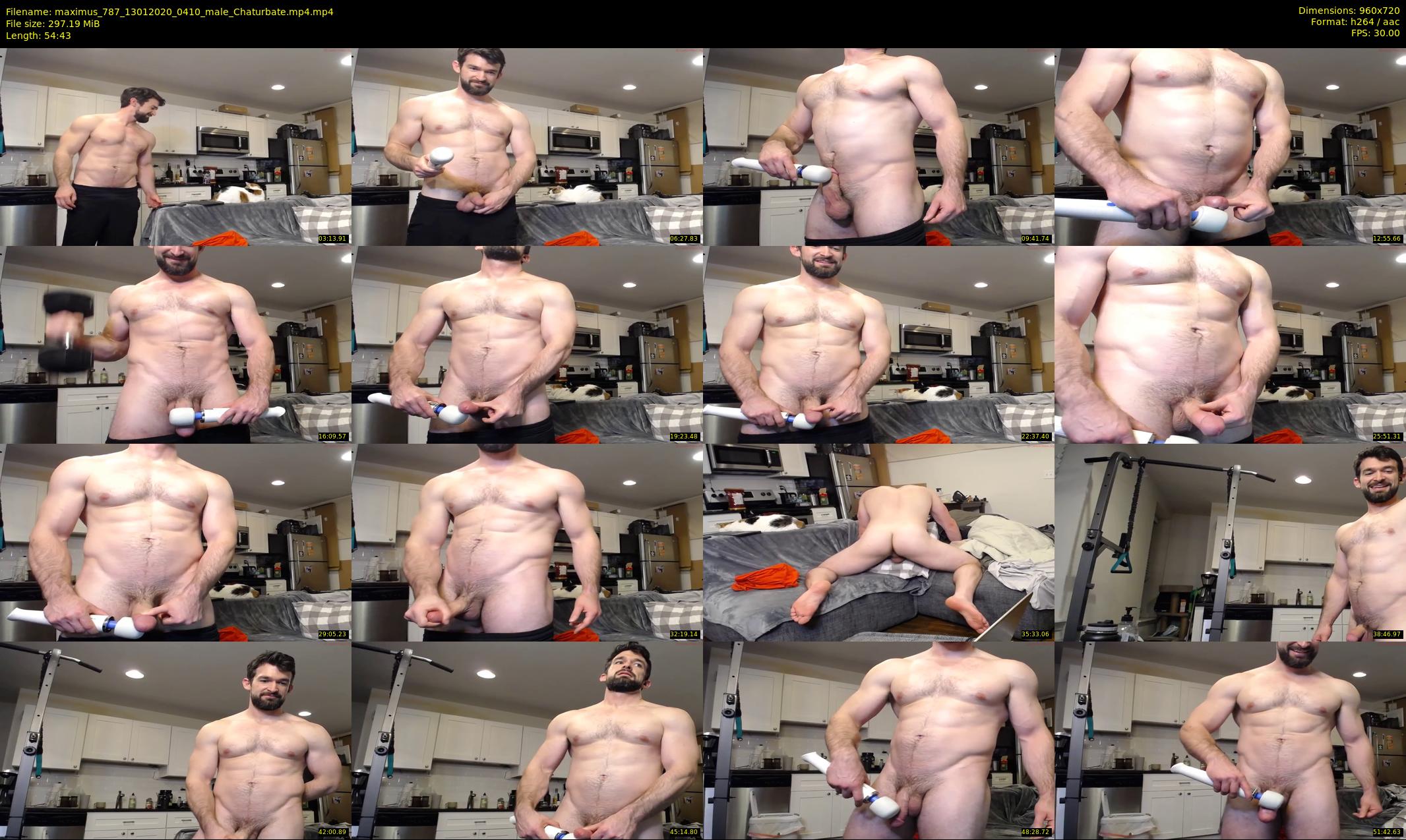 maximus_787 — 55 minute Chaturbate male cam show recording, 720p, Jan 13, 2020