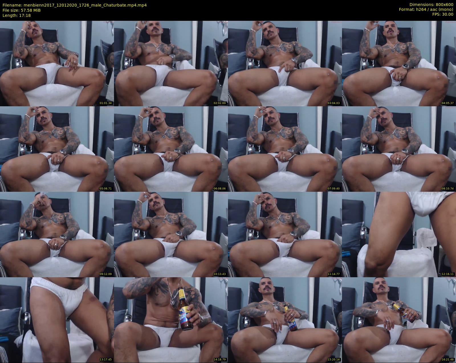 menbienn2017 — 18 minute Chaturbate male cam show recording, 480p, Jan 12, 2020