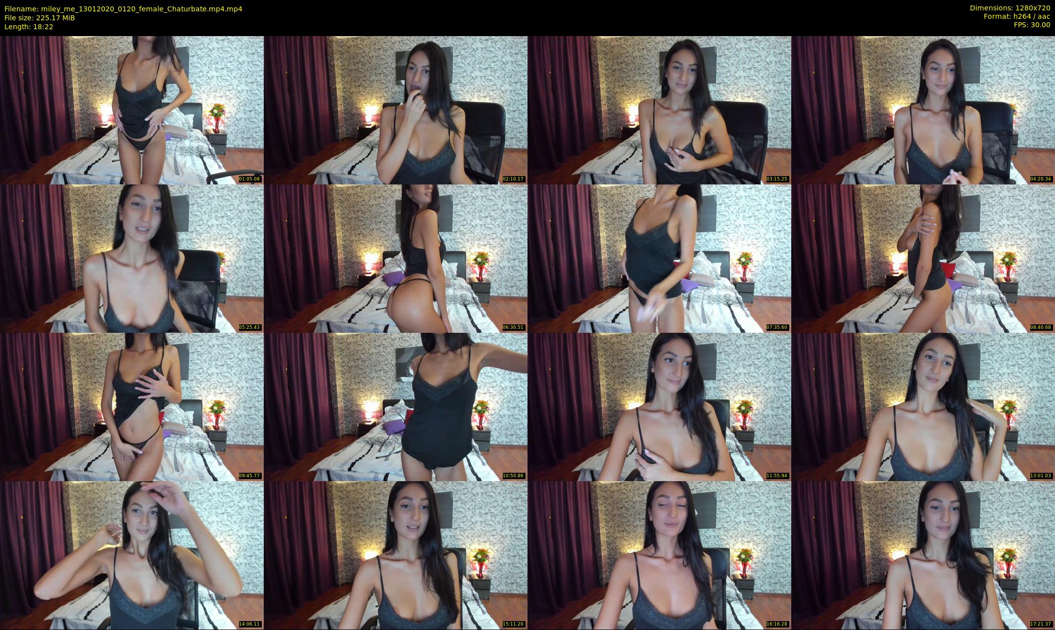 miley_me — 19 minute Chaturbate female cam show recording, 720p, Jan 13, 2020