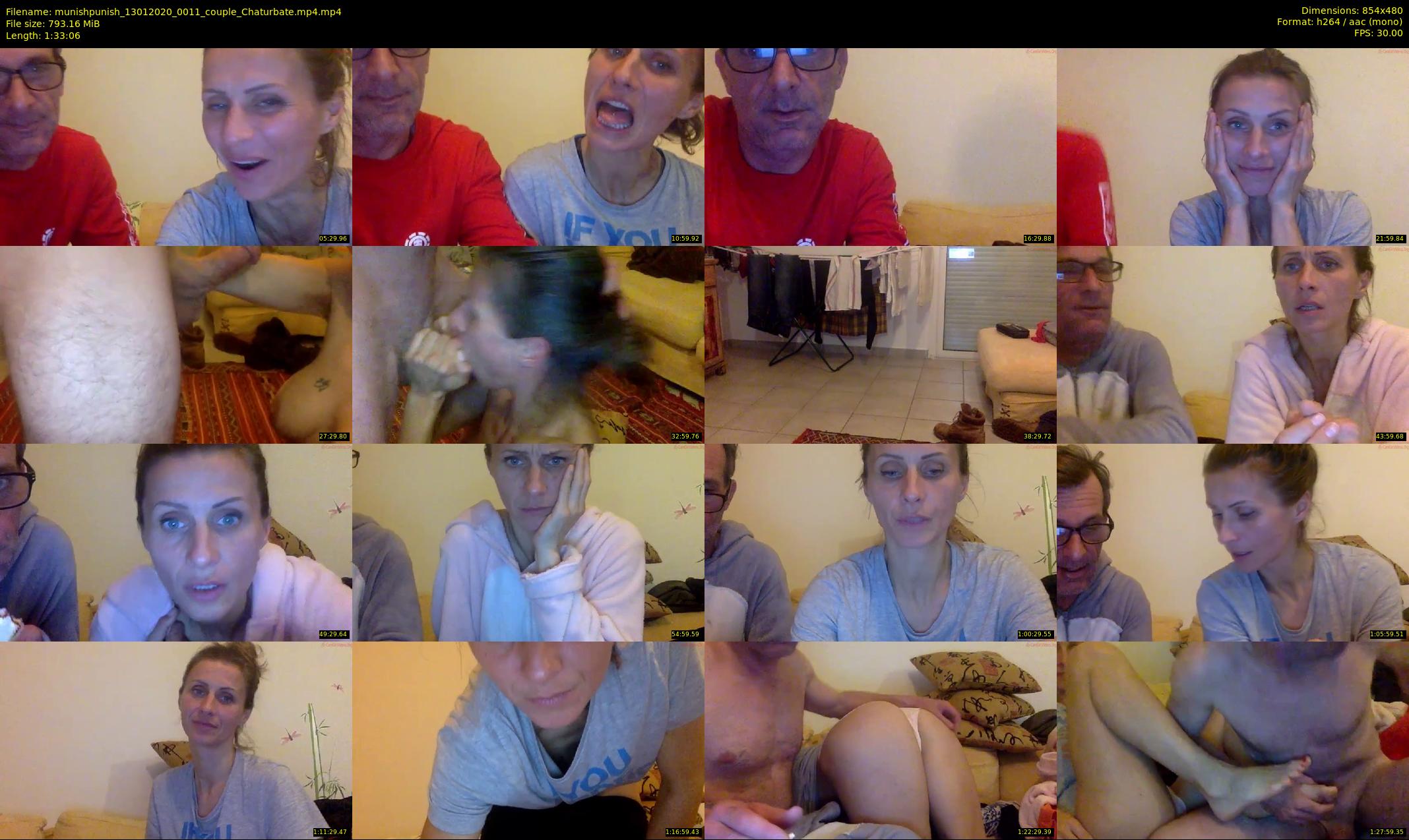 munishpunish — 94 minute Chaturbate couple cam show recording, 480p, Jan 13, 2020