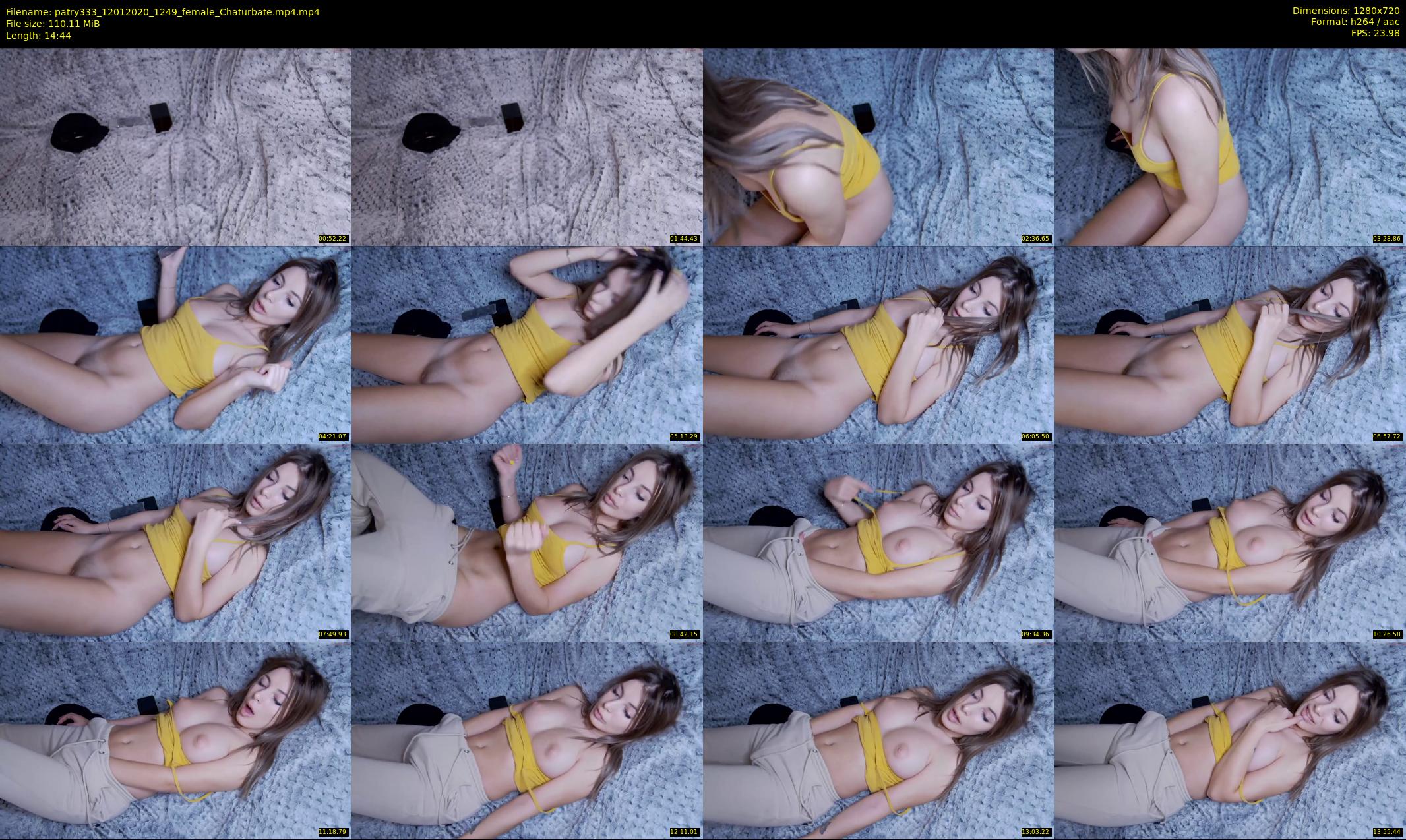 patry333 — 15 minute Chaturbate female cam show recording, 720p, Jan 12, 2020