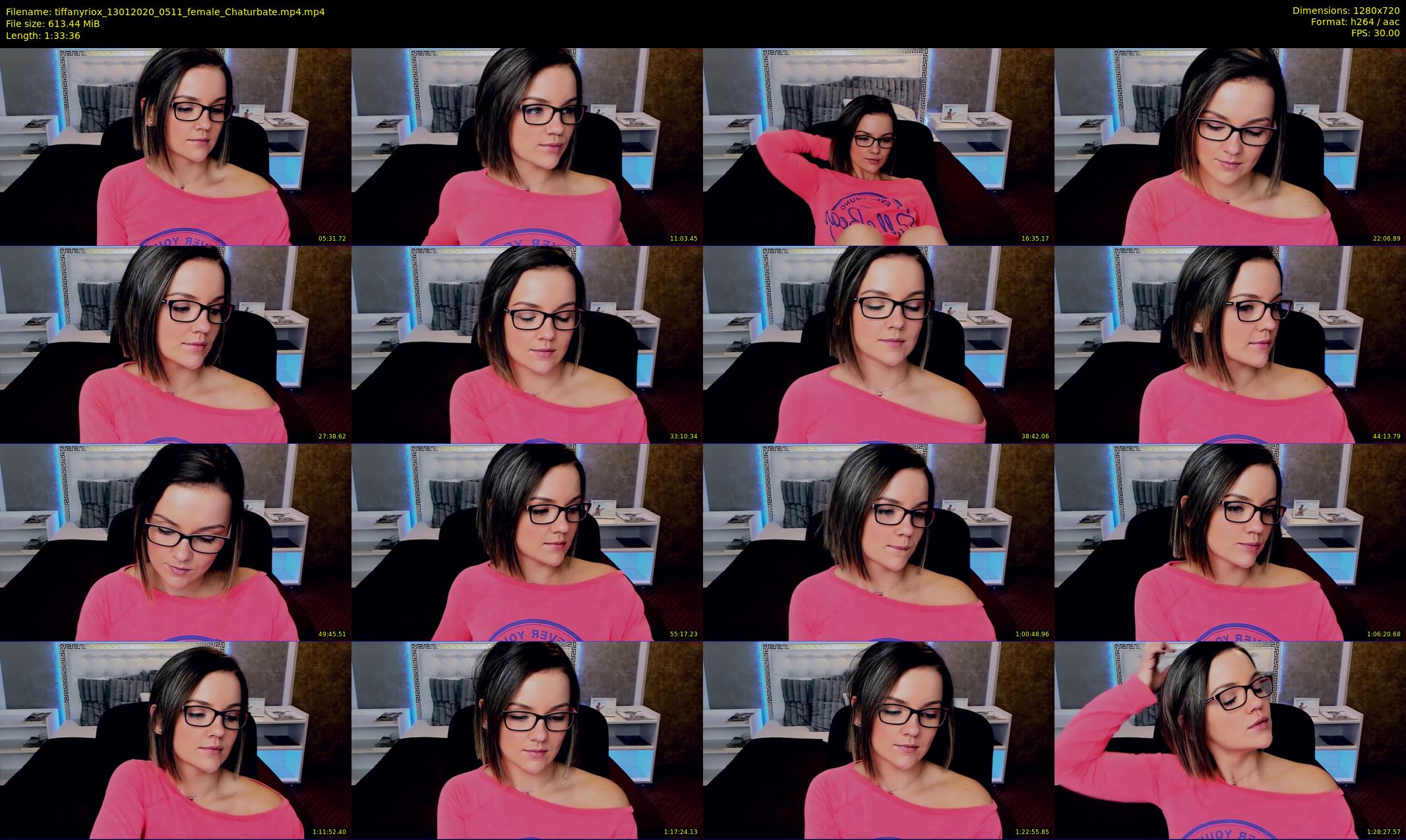 tiffanyriox — 94 minute Chaturbate female cam show recording, 720p, Jan 13, 2020