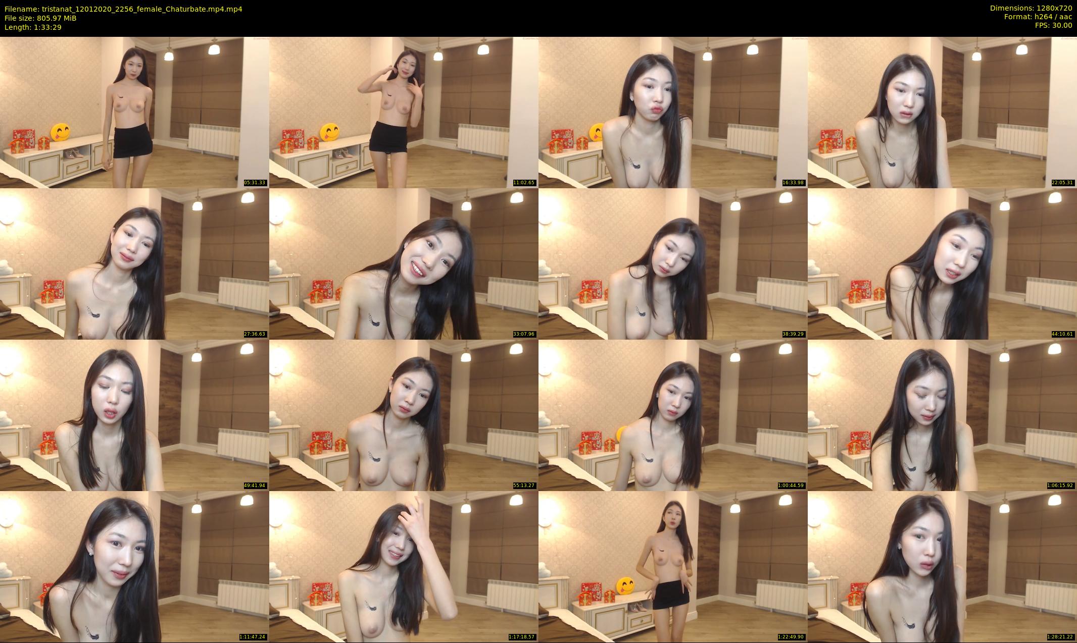 tristanat — 94 minute Chaturbate female cam show recording, 720p, Jan 12, 2020