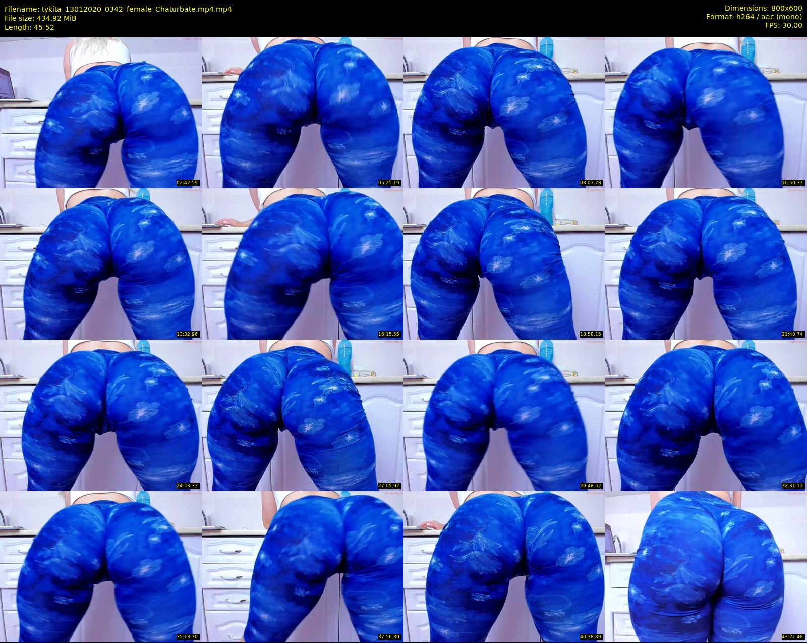 tykita — 46 minute Chaturbate female cam show recording, 480p, Jan 13, 2020
