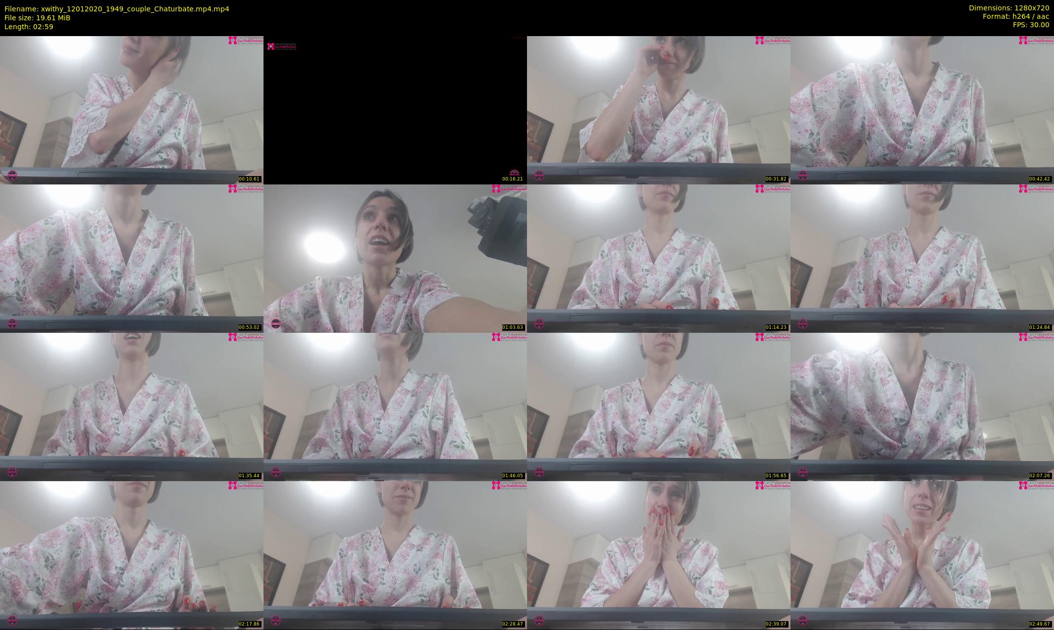 xwithy — 3 minute Chaturbate female cam show recording, 720p, Jan 12, 2020