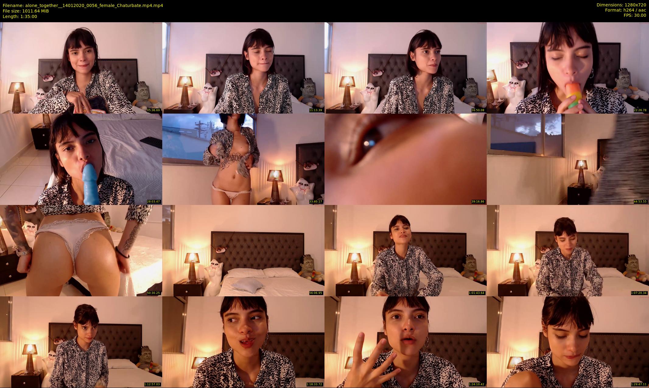 alone_together_ — 95 minute Chaturbate female cam show recording, 720p, Jan 14, 2020
