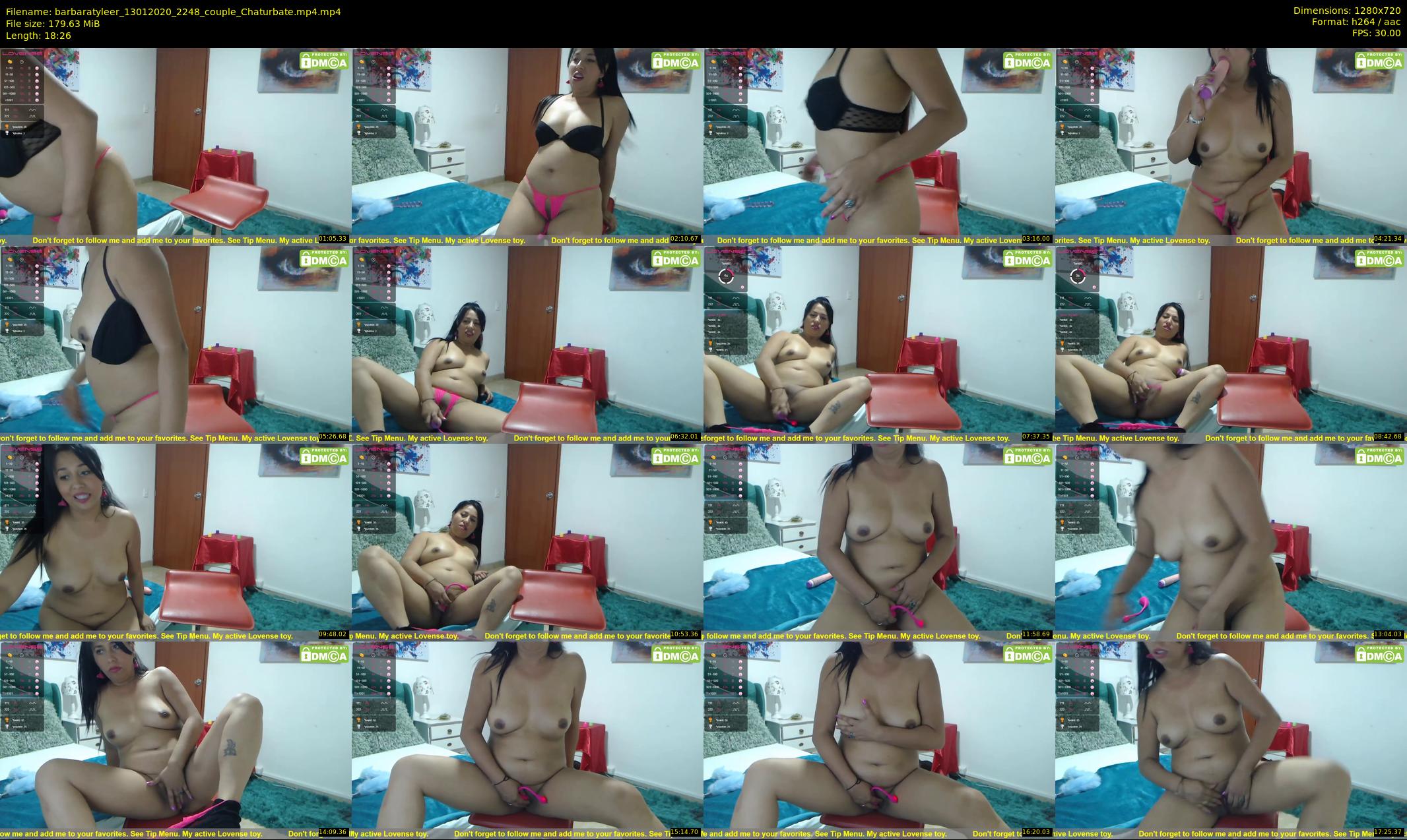 barbaratyleer — 19 minute Chaturbate couple cam show recording, 720p, Jan 13, 2020