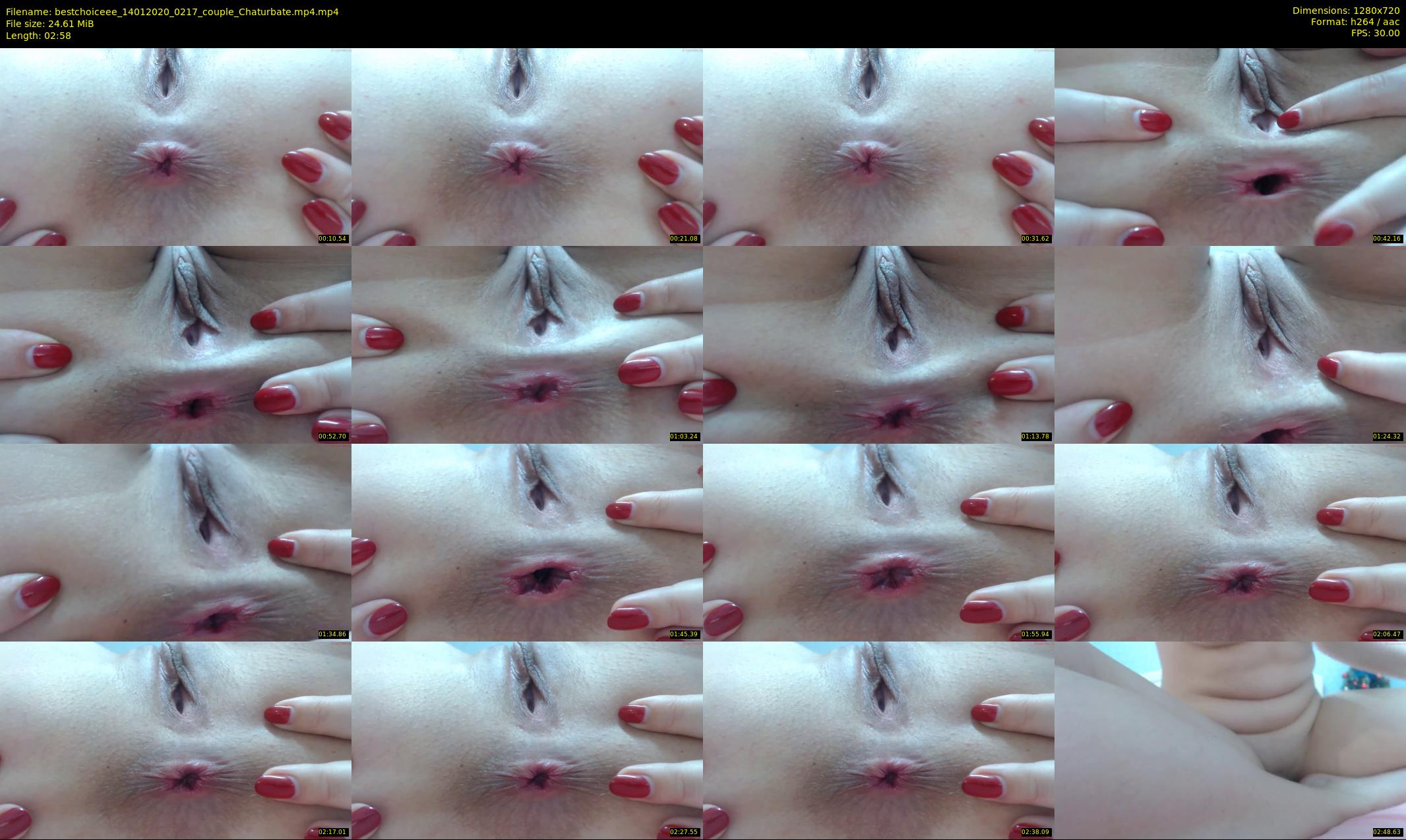 bestchoiceee — 3 minute Chaturbate couple cam show recording, 720p, Jan 14, 2020
