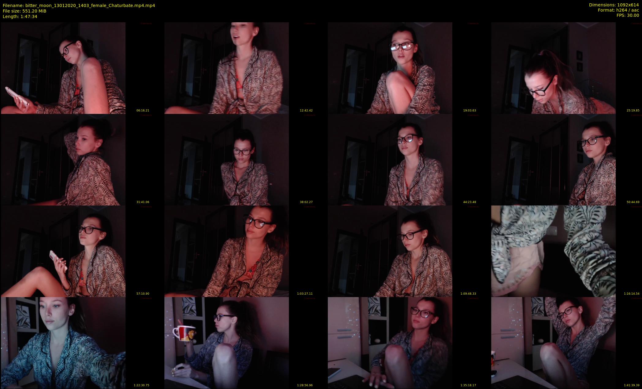 bitter_moon — 108 minute Chaturbate female cam show recording, 480p, Jan 13, 2020