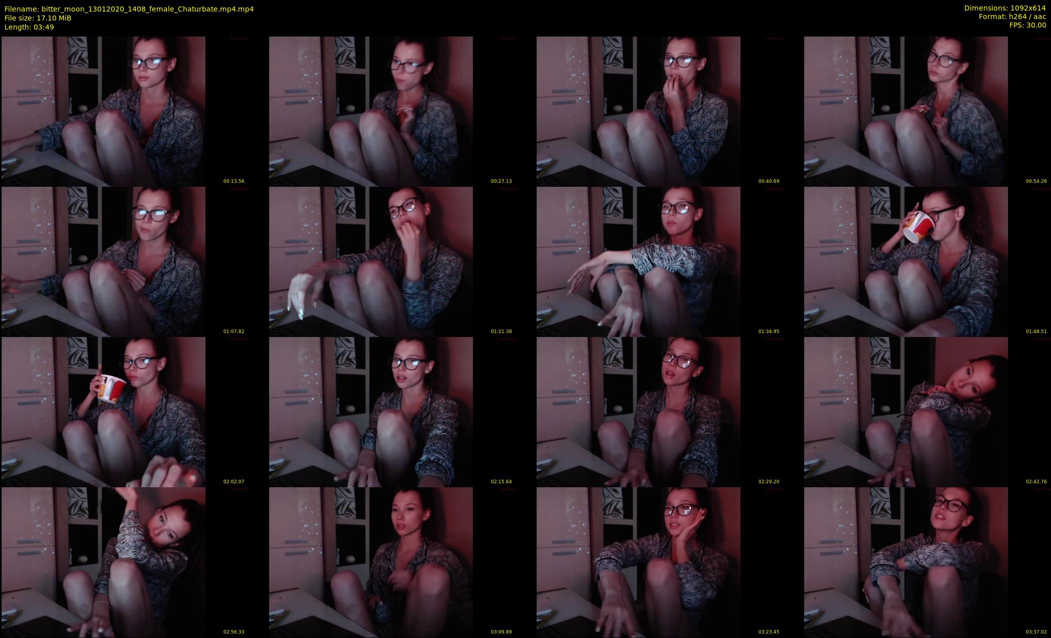 bitter_moon — 4 minute Chaturbate female cam show recording, 480p, Jan 13, 2020