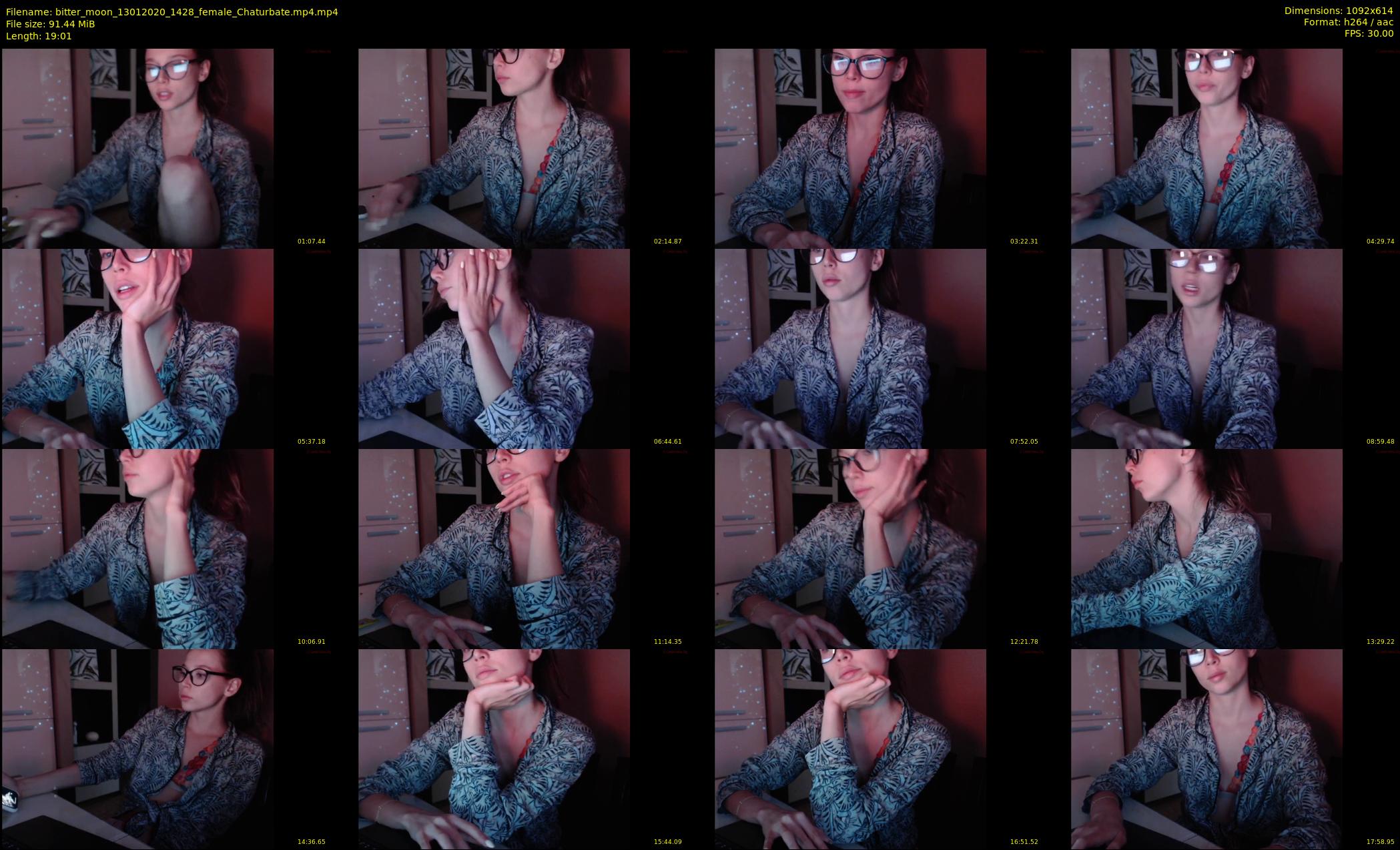 bitter_moon — 20 minute Chaturbate female cam show recording, 480p, Jan 13, 2020