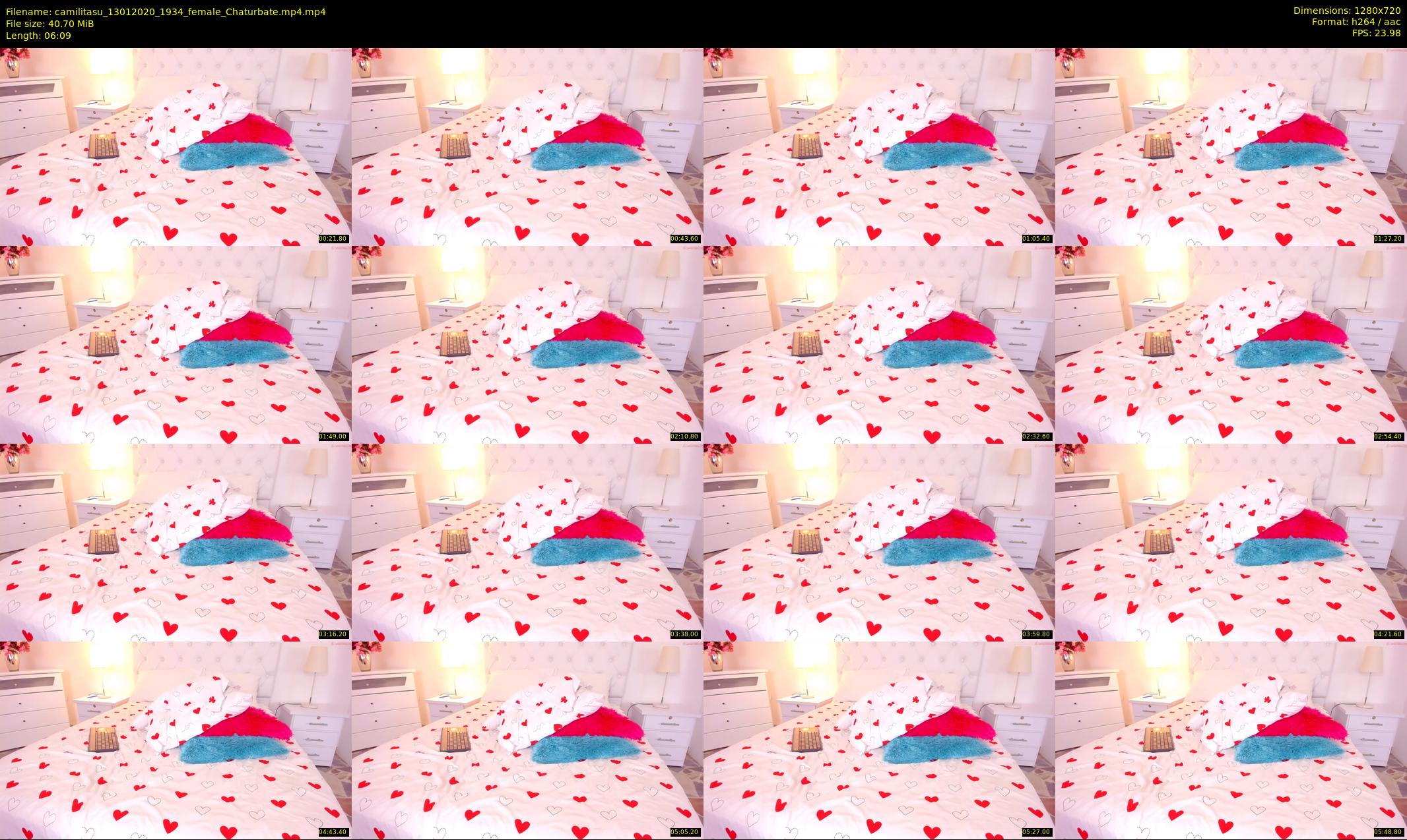 camilitasu — 7 minute Chaturbate female cam show recording, 720p, Jan 13, 2020