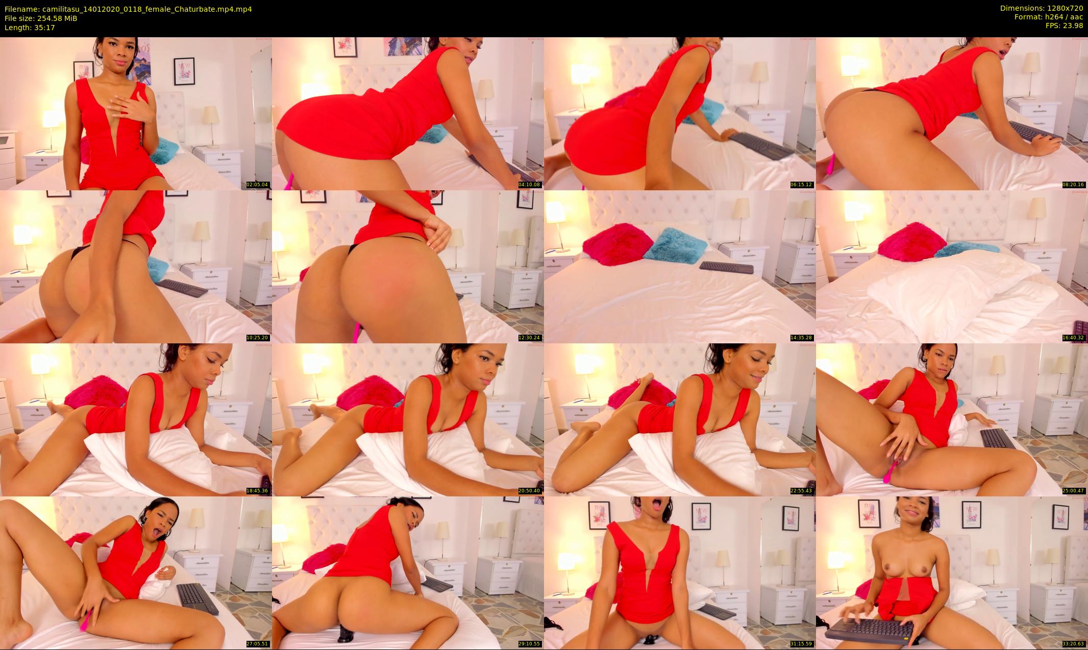 camilitasu — 36 minute Chaturbate female cam show recording, 720p, Jan 14, 2020