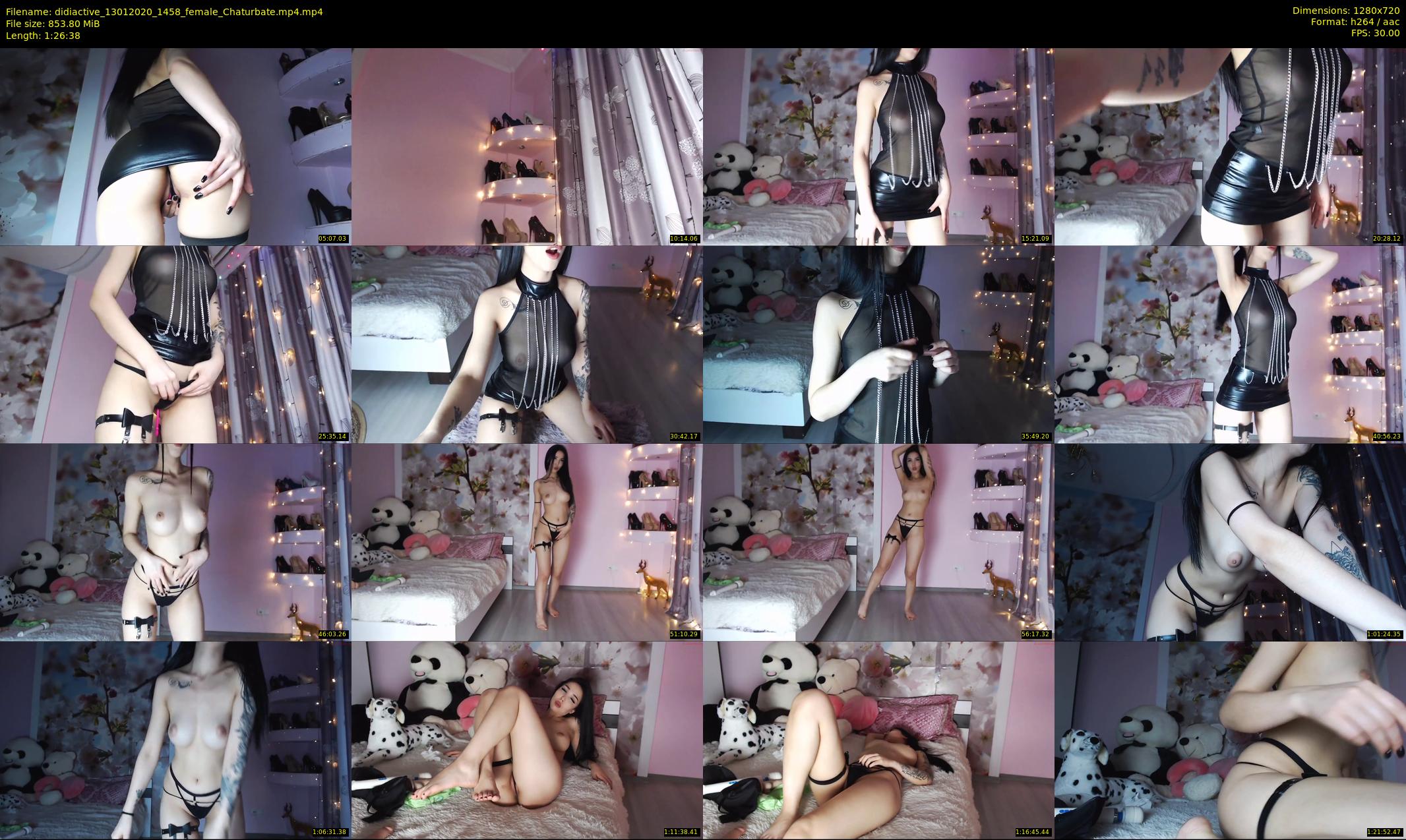 didiactive — 87 minute Chaturbate female cam show recording, 720p, Jan 13, 2020