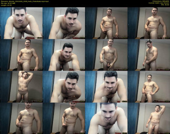 djmute — 25 minute Chaturbate male cam show recording, 480p, Jan 13, 2020