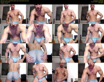 durio — 80 minute Chaturbate male cam show recording, 480p, Jan 14, 2020
