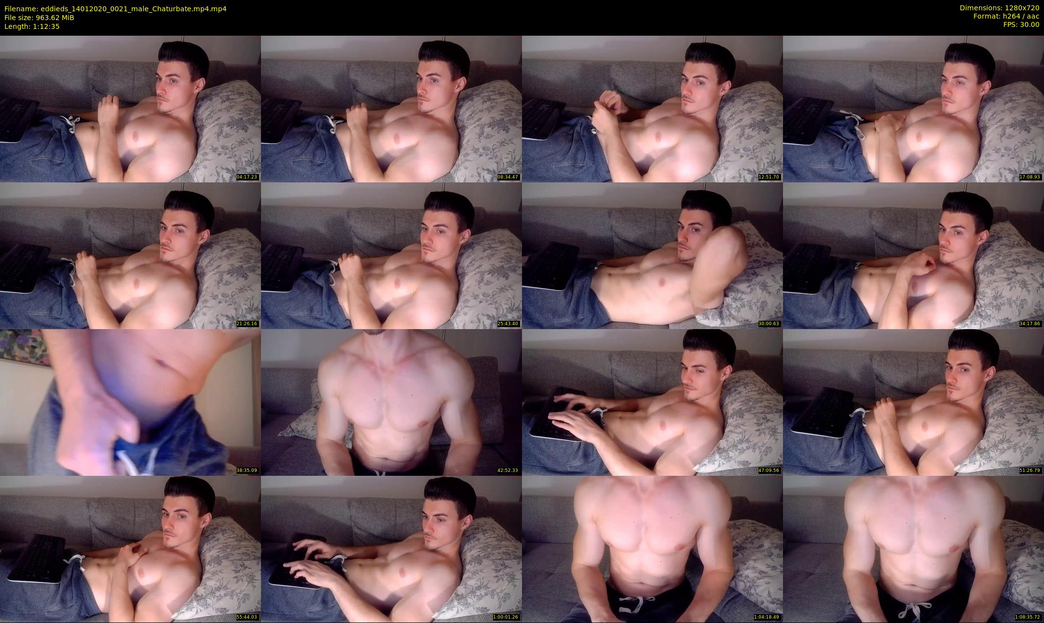 eddieds — 73 minute Chaturbate male cam show recording, 720p, Jan 14, 2020