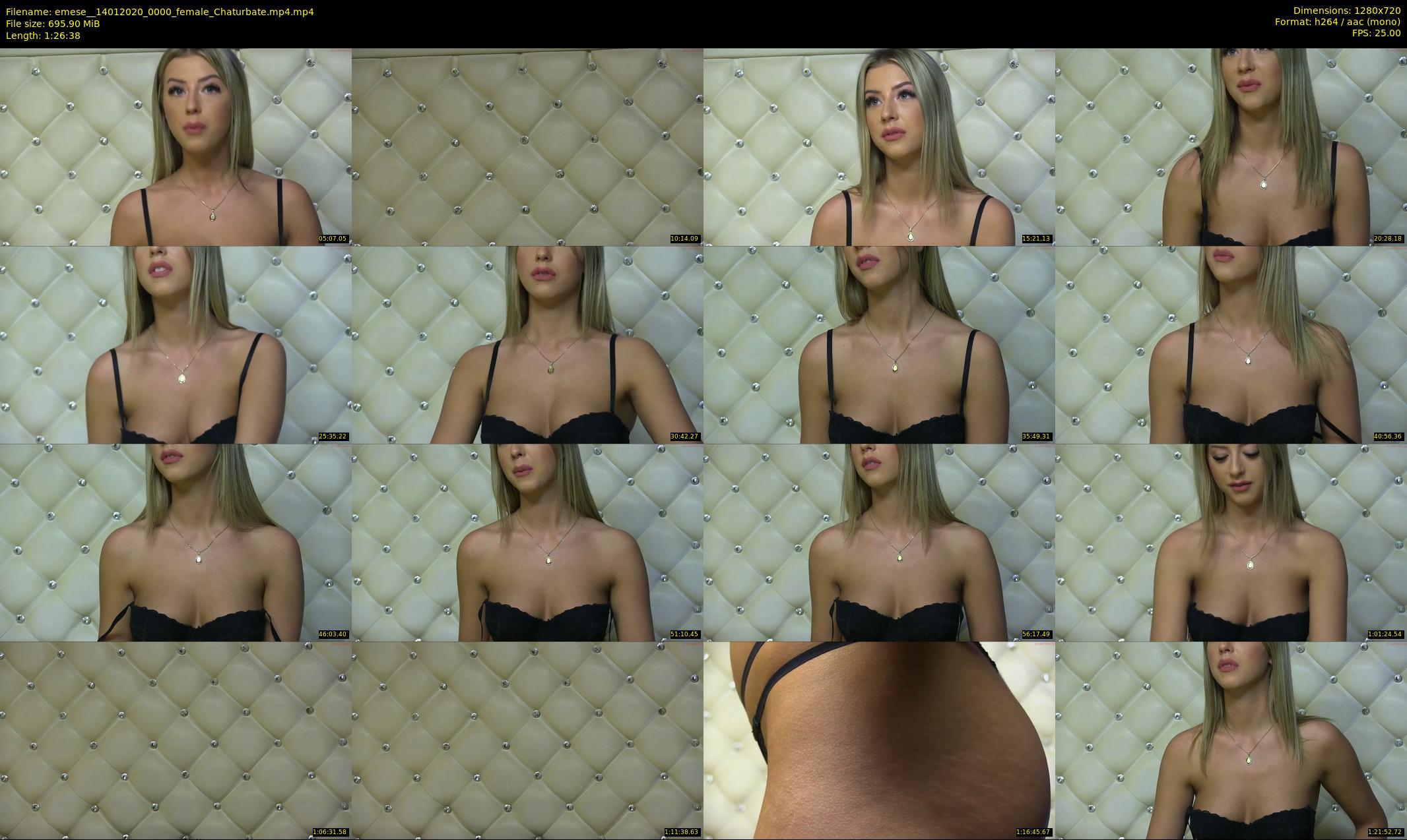 emese_ — 87 minute Chaturbate female cam show recording, 720p, Jan 14, 2020