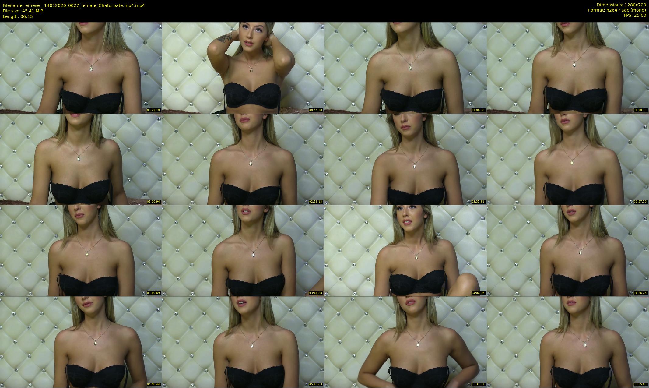 emese_ — 7 minute Chaturbate female cam show recording, 720p, Jan 14, 2020
