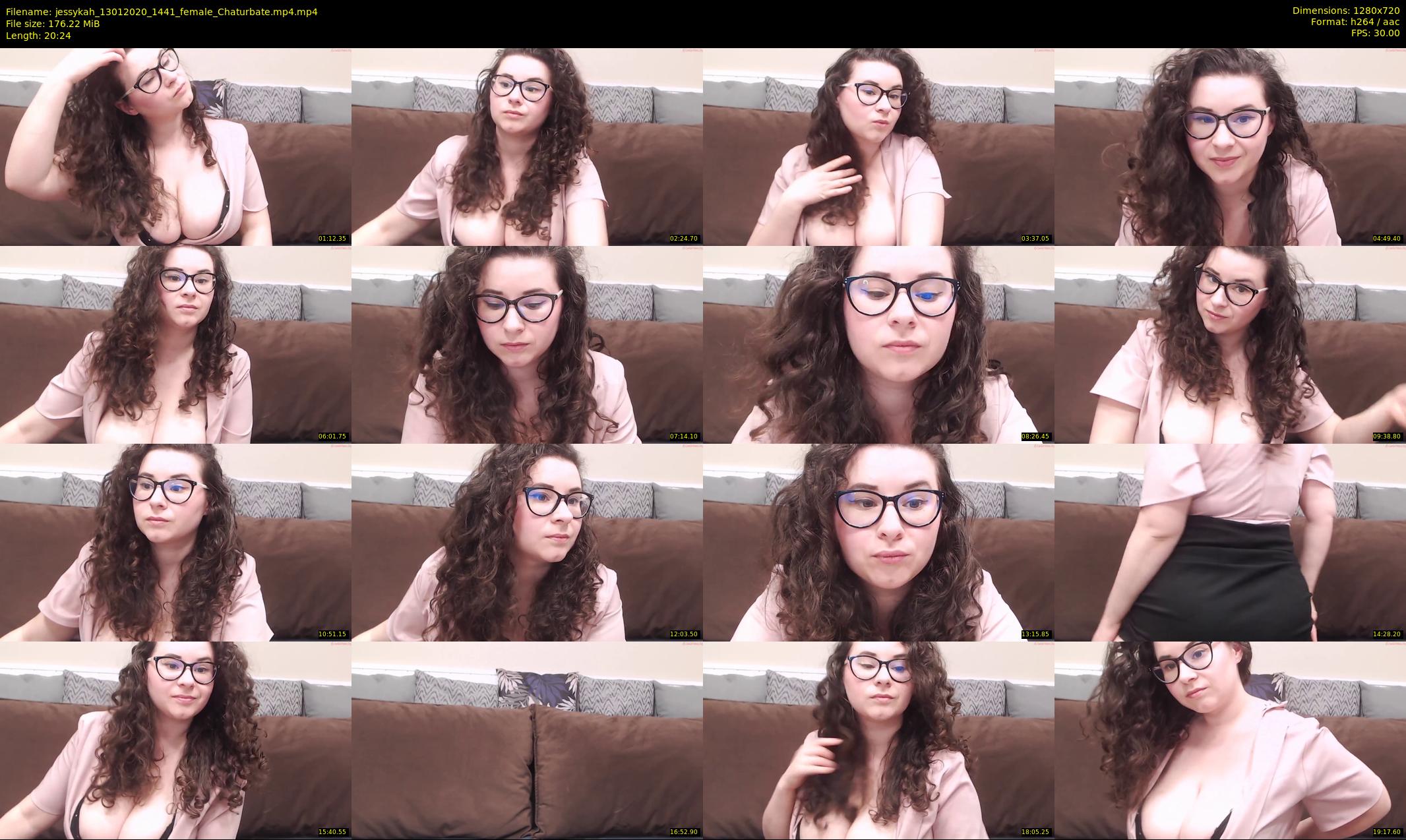 jessykah — 21 minute Chaturbate female cam show recording, 720p, Jan 13, 2020