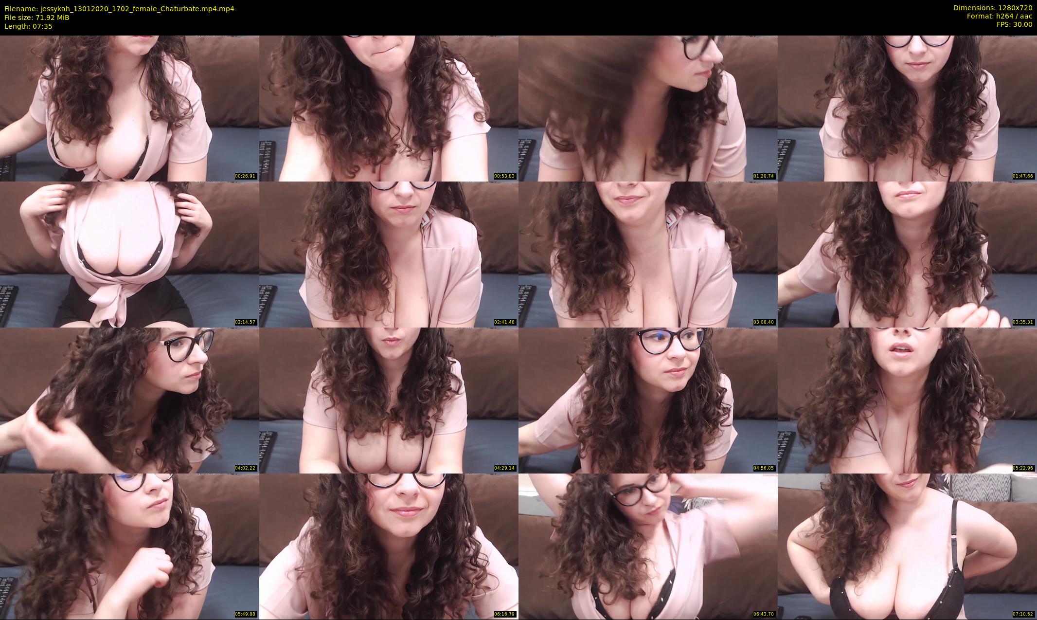 jessykah — 8 minute Chaturbate female cam show recording, 720p, Jan 13, 2020