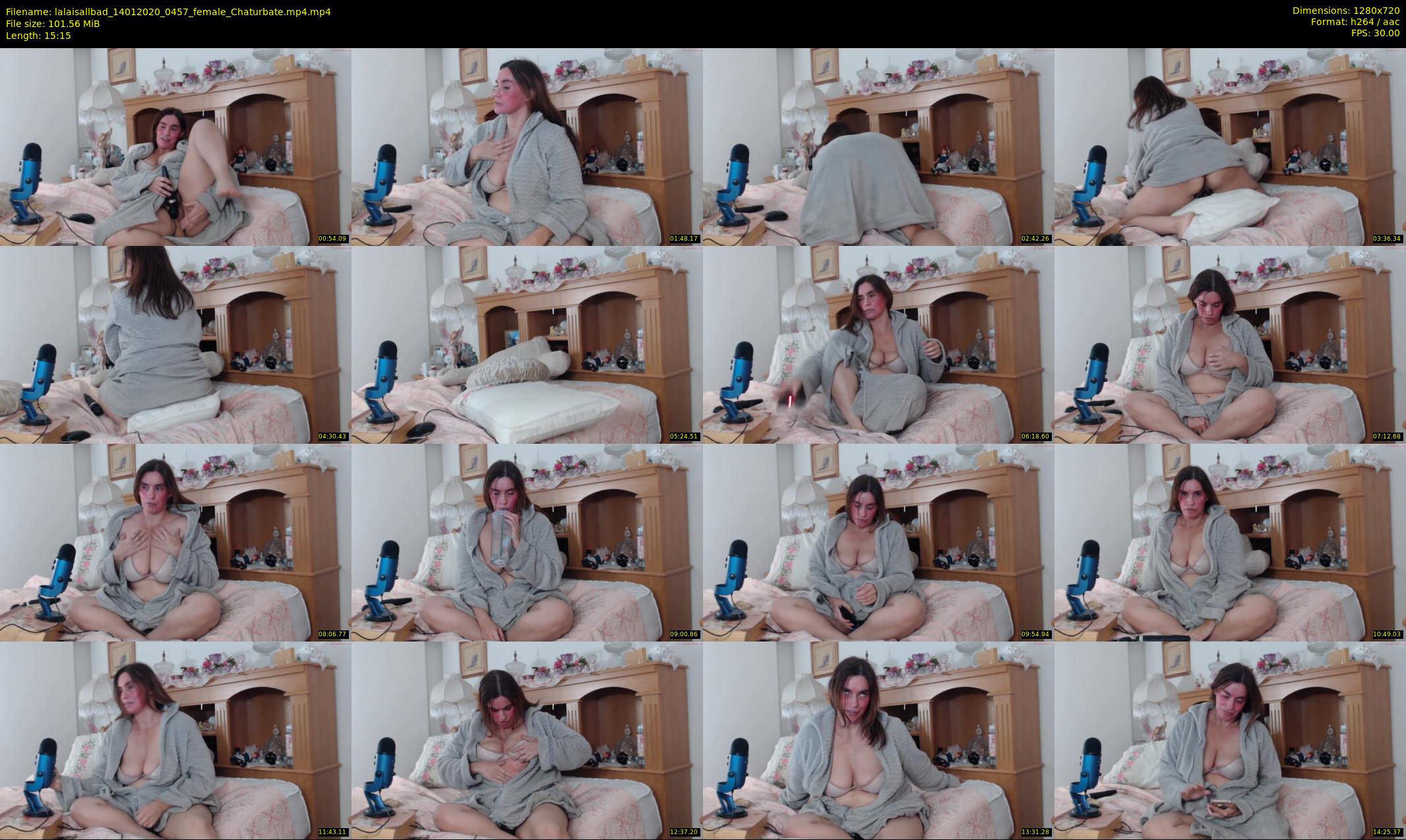 lalaisallbad — 16 minute Chaturbate female cam show recording, 720p, Jan 14, 2020