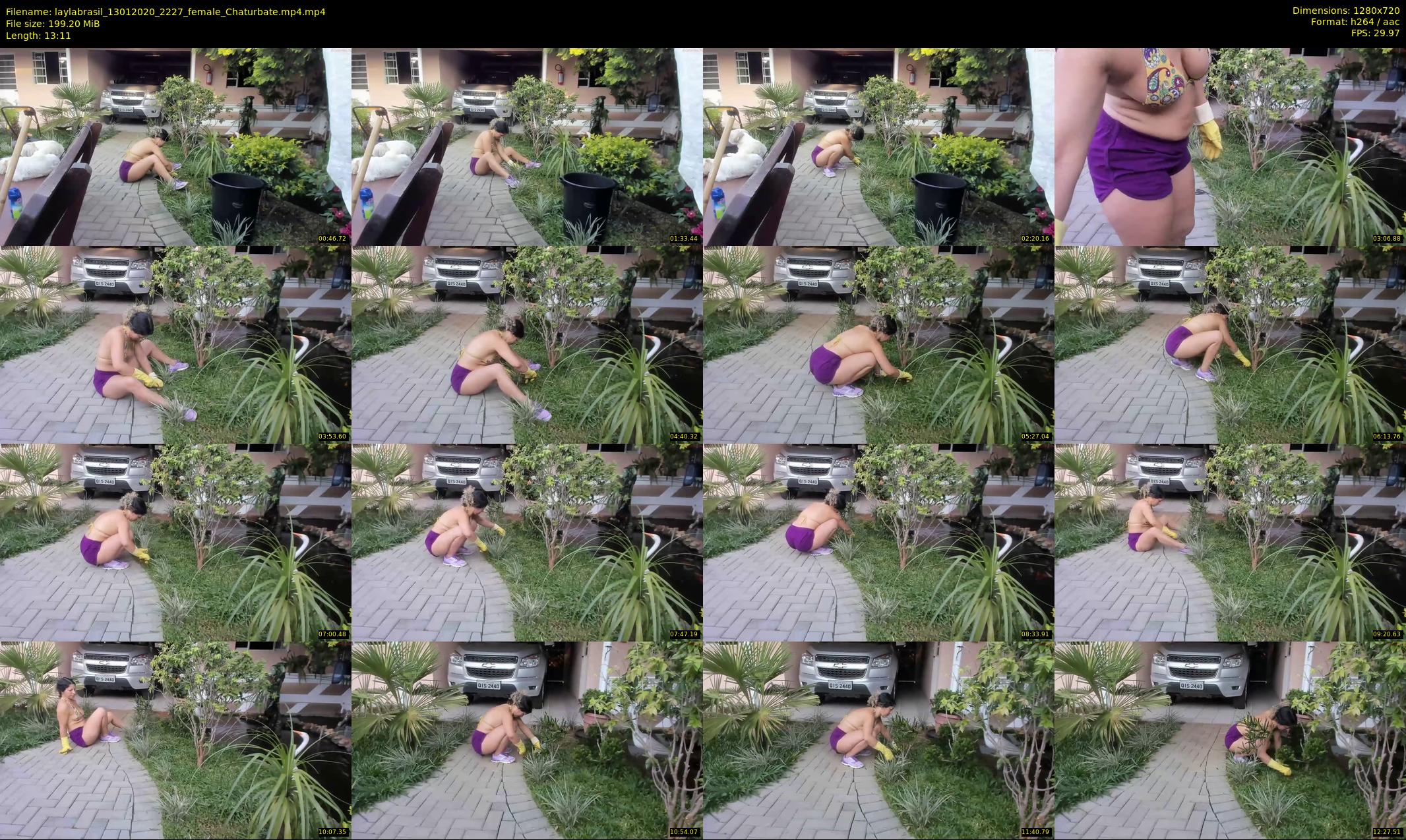 laylabrasil — 14 minute Chaturbate female cam show recording, 720p, Jan 13, 2020