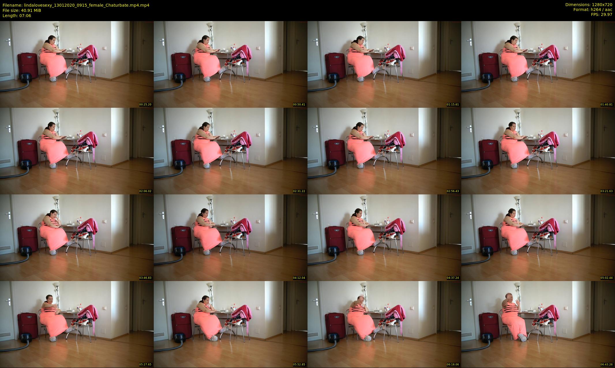 lindalovesexy — 8 minute Chaturbate female cam show recording, 720p, Jan 13, 2020