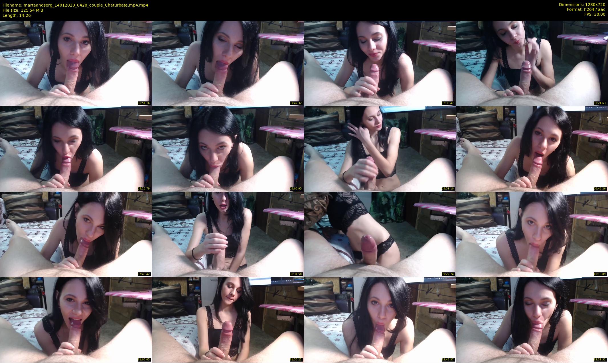 martaandserg — 15 minute Chaturbate female cam show recording, 720p, Jan 14, 2020