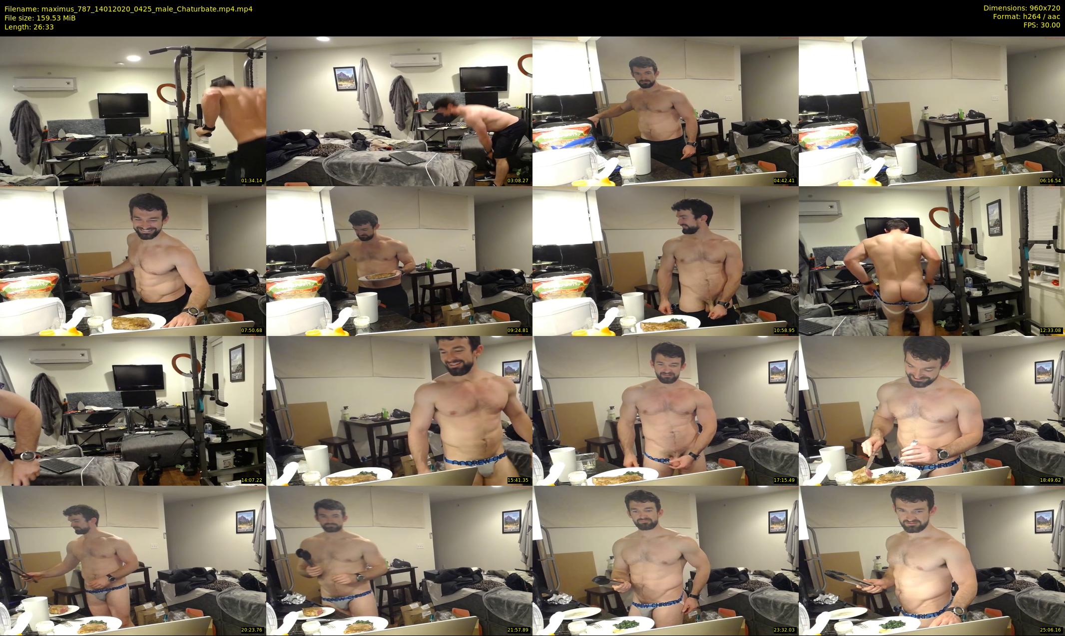 maximus_787 — 27 minute Chaturbate male cam show recording, 720p, Jan 14, 2020