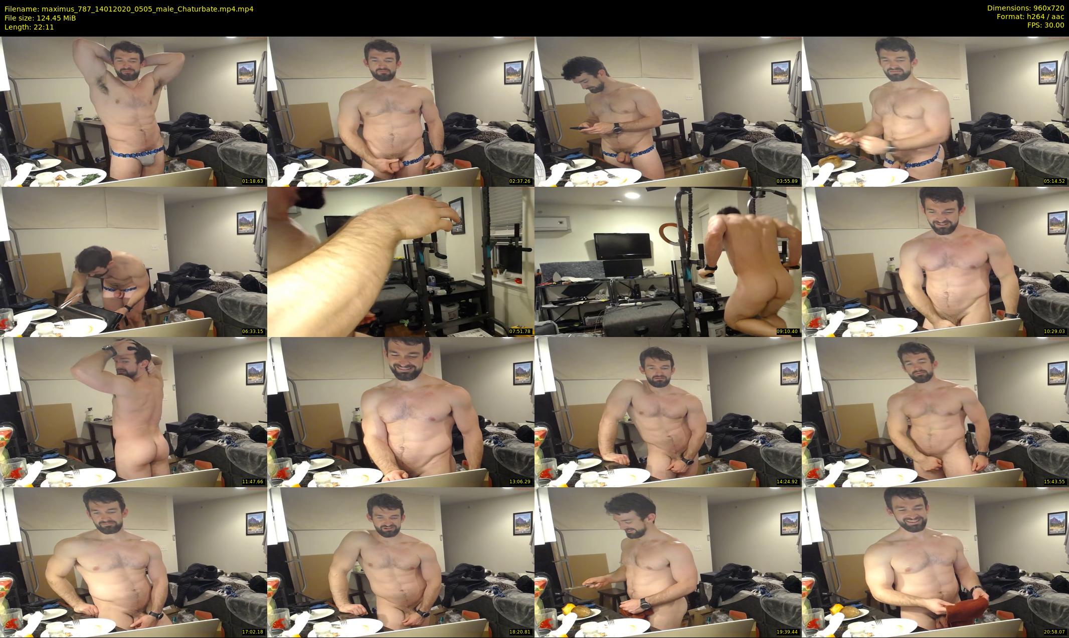 maximus_787 — 23 minute Chaturbate male cam show recording, 720p, Jan 14, 2020
