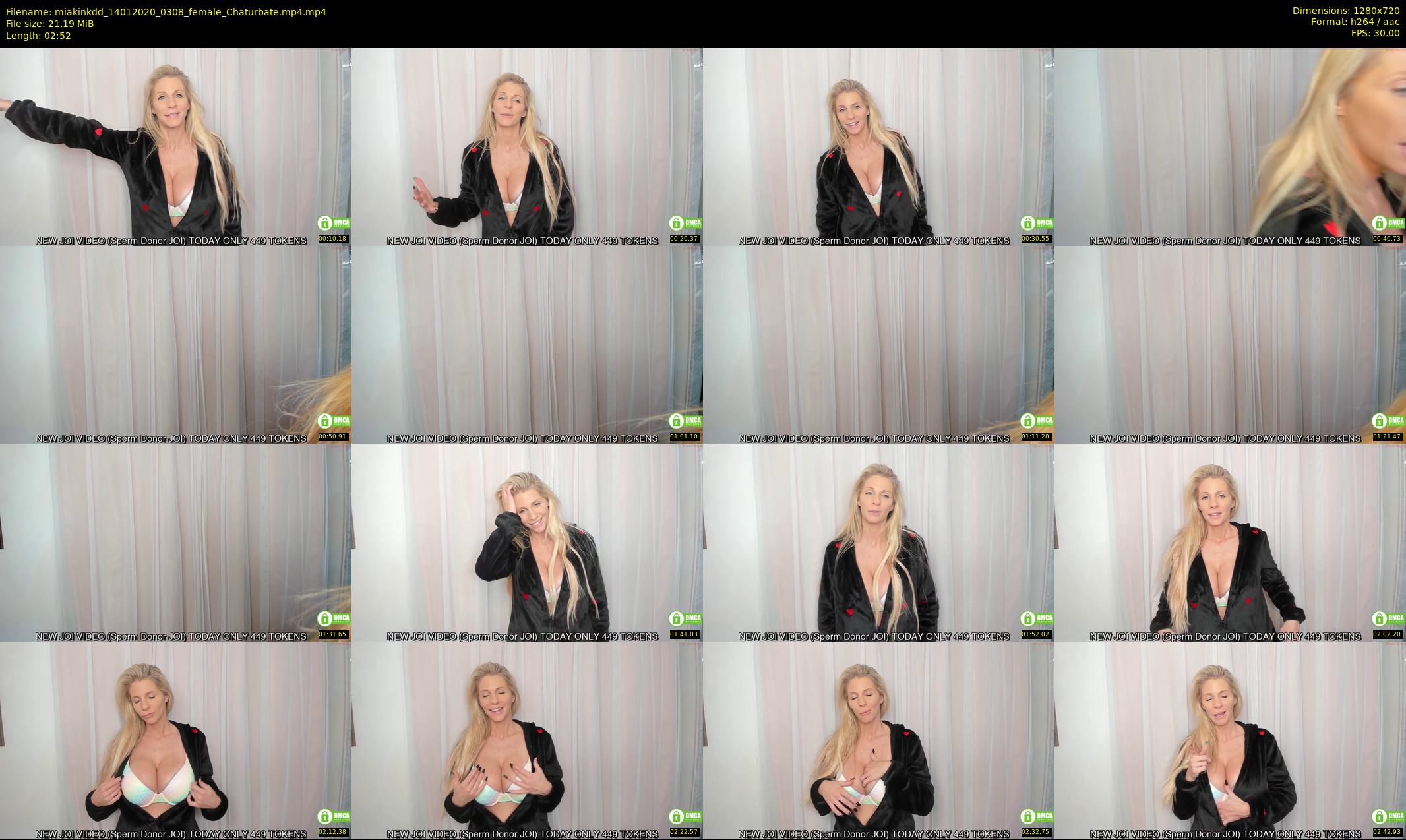 miakinkdd — 3 minute Chaturbate female cam show recording, 720p, Jan 14, 2020