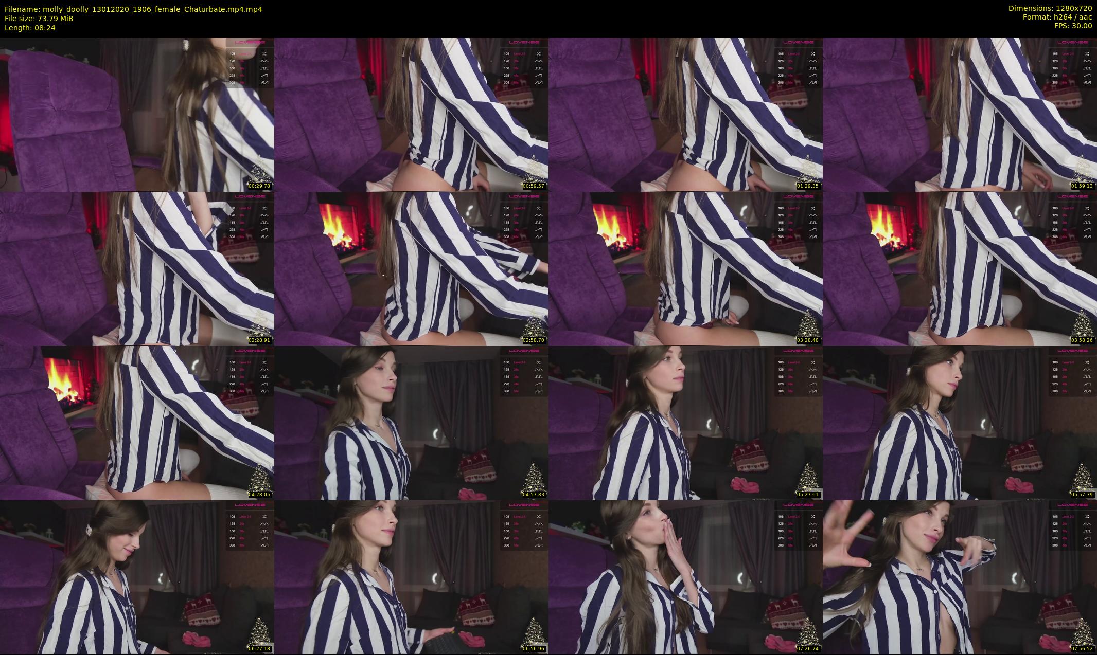 molly_doolly — 9 minute Chaturbate female cam show recording, 720p, Jan 13, 2020