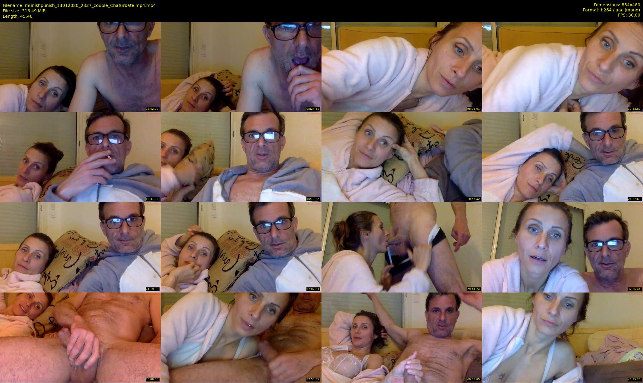 munishpunish — 46 minute Chaturbate couple cam show recording, 480p, Jan 13, 2020