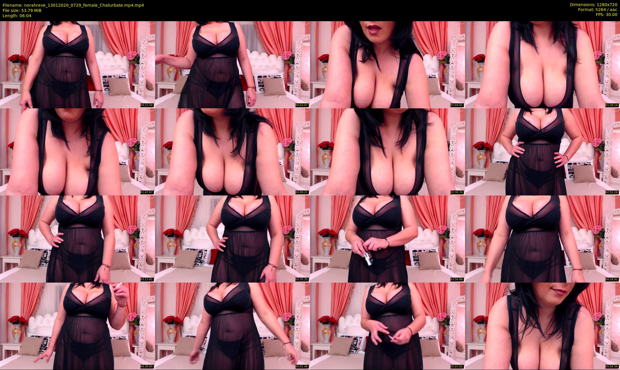 norahreve — 7 minute Chaturbate female cam show recording, 720p, Jan 13, 2020