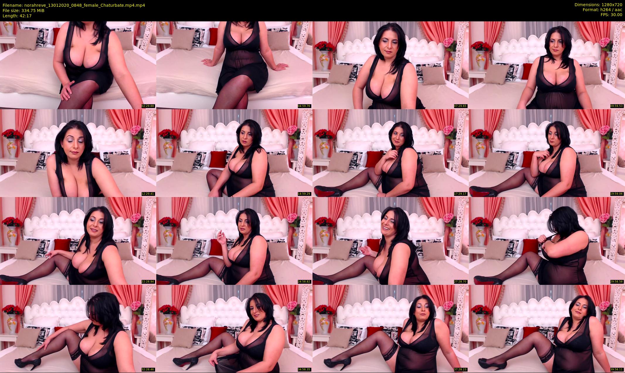 norahreve — 43 minute Chaturbate female cam show recording, 720p, Jan 13, 2020