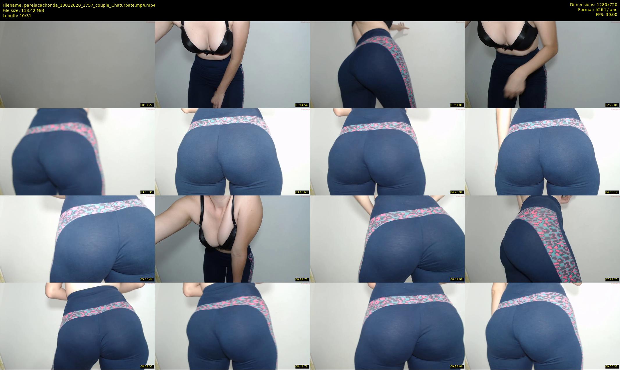 parejacachonda — 11 minute Chaturbate couple cam show recording, 720p, Jan 13, 2020