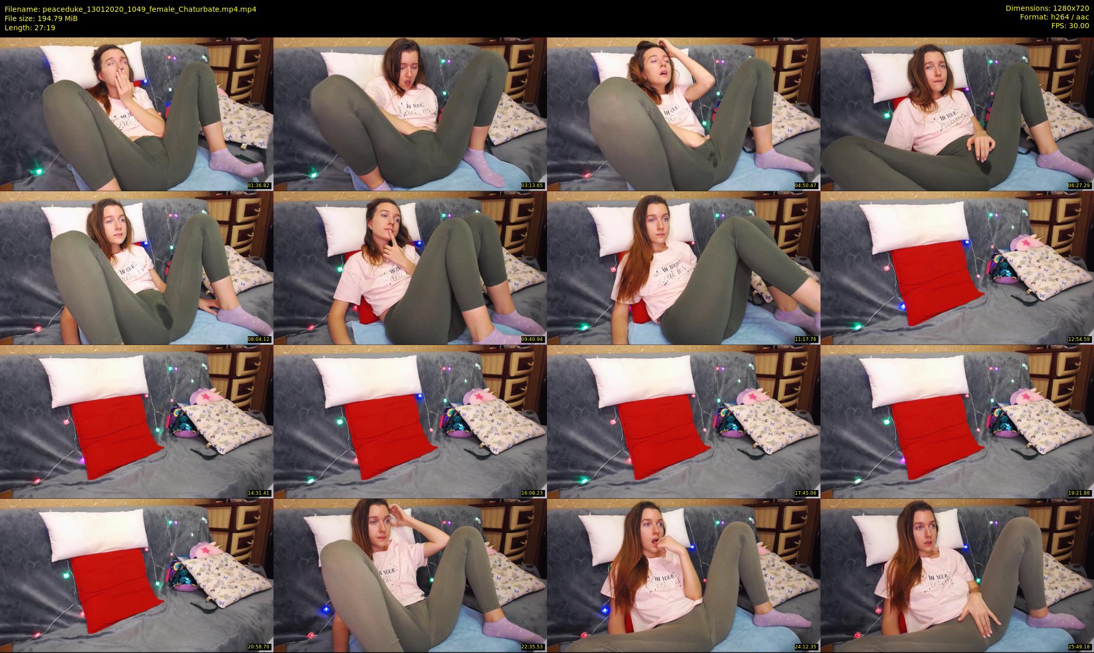 peaceduke — 28 minute Chaturbate female cam show recording, 720p, Jan 13, 2020