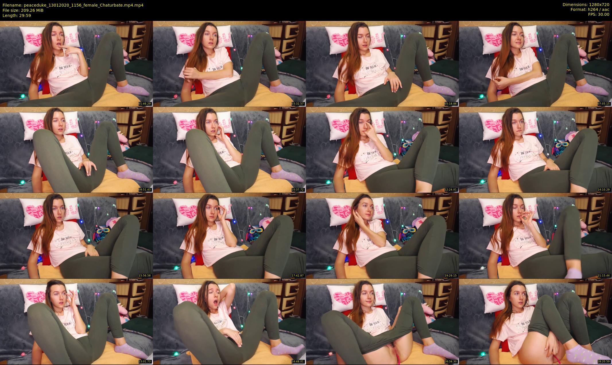 peaceduke — 30 minute Chaturbate female cam show recording, 720p, Jan 13, 2020