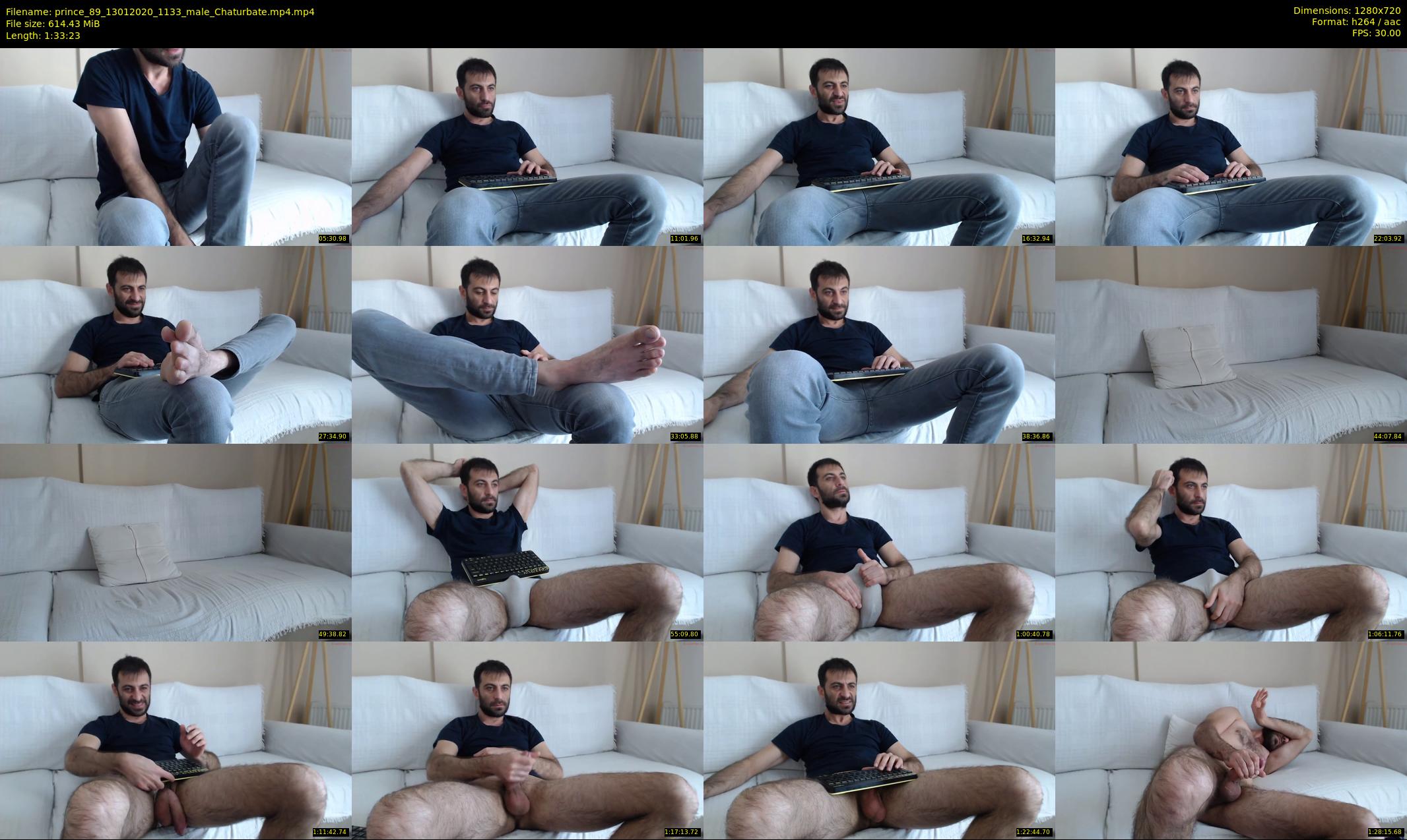 prince_89 — 94 minute Chaturbate male cam show recording, 720p, Jan 13, 2020