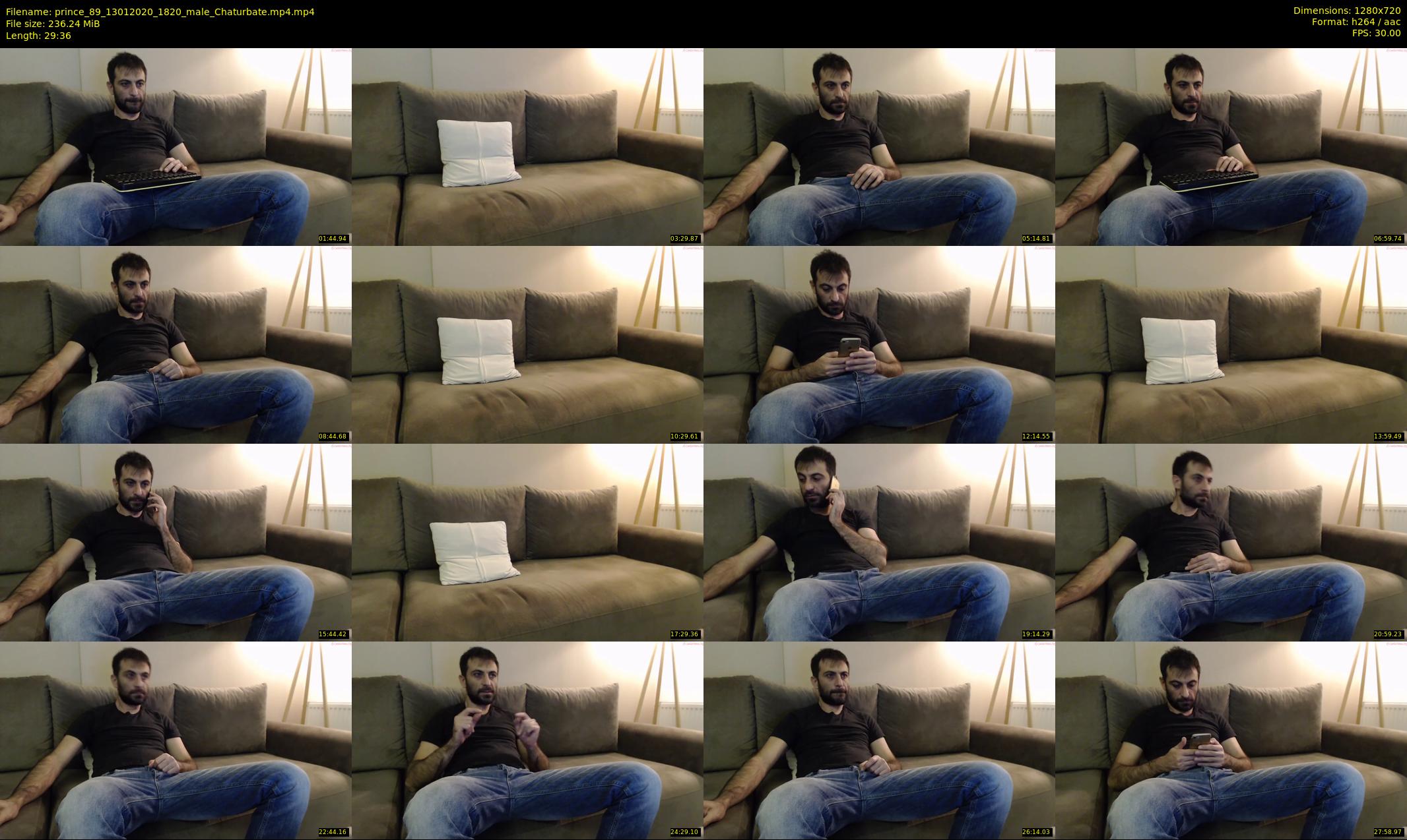 prince_89 — 30 minute Chaturbate male cam show recording, 720p, Jan 13, 2020